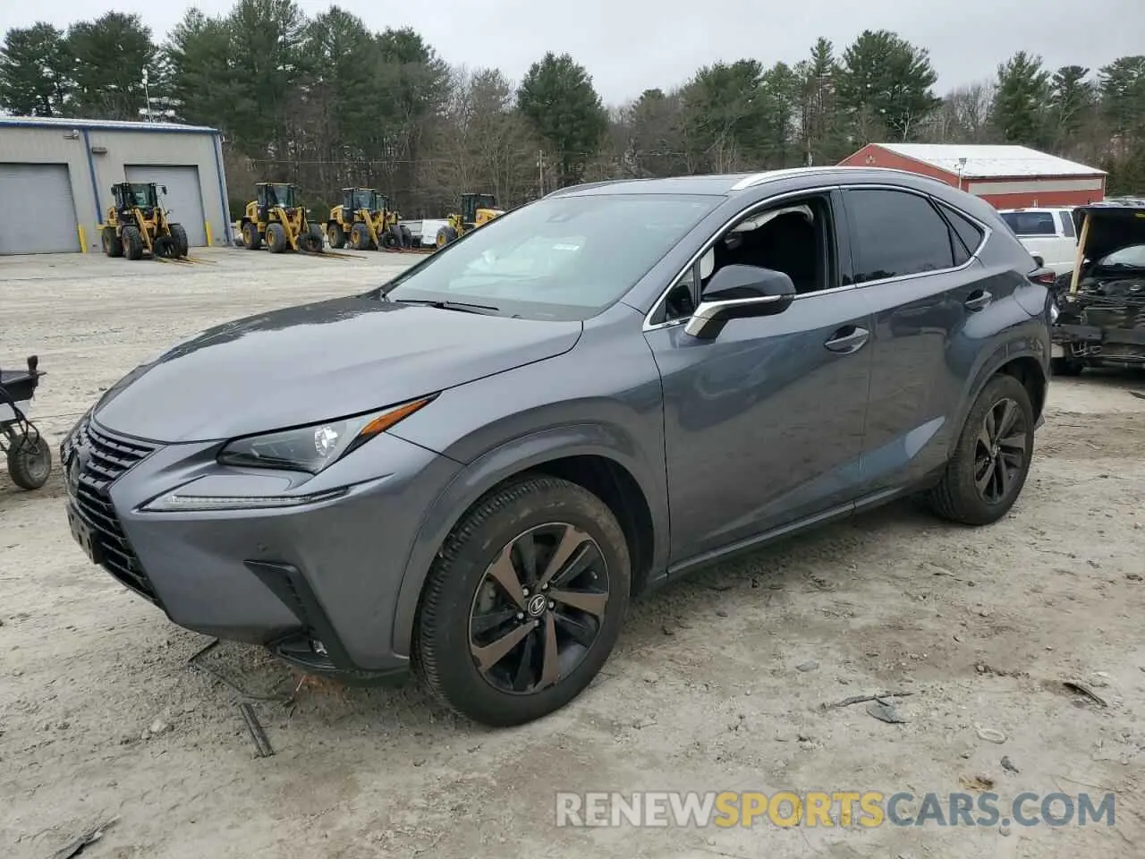 1 Photograph of a damaged car JTJGARDZ0L2230278 LEXUS NX 2020