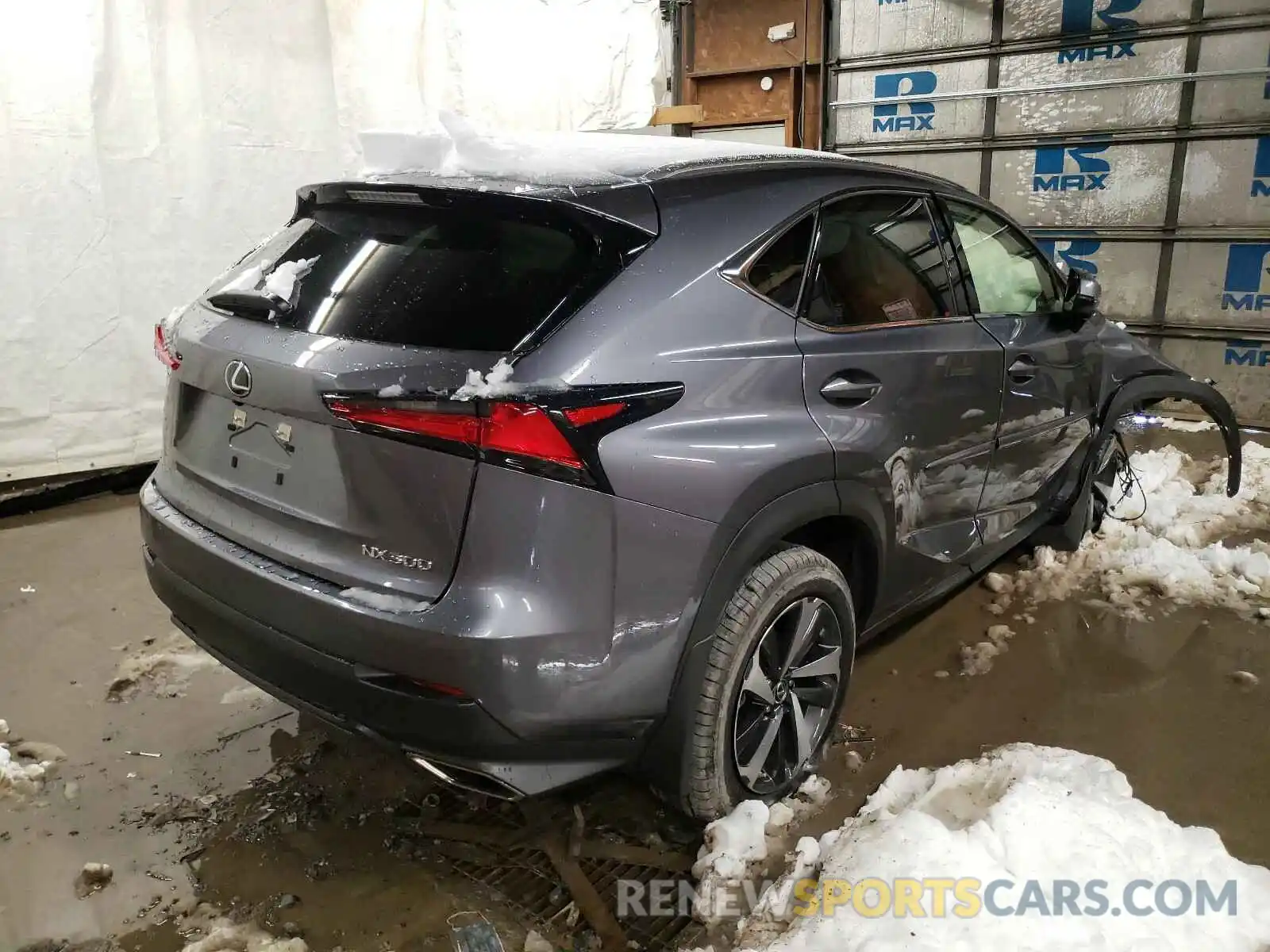 4 Photograph of a damaged car JTJGARDZ0L5004403 LEXUS NX 2020