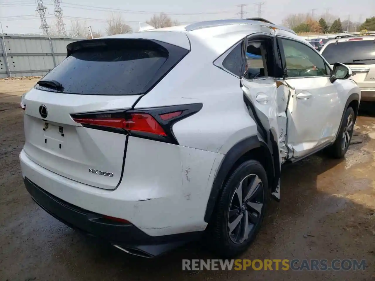 4 Photograph of a damaged car JTJGARDZ0L5004899 LEXUS NX 2020