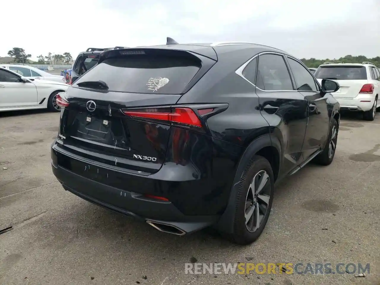 4 Photograph of a damaged car JTJGARDZ0L5014428 LEXUS NX 2020