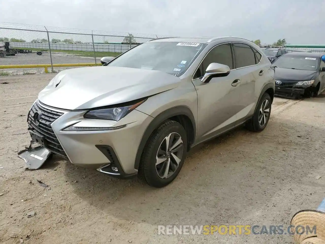 1 Photograph of a damaged car JTJGARDZ0L5014641 LEXUS NX 2020