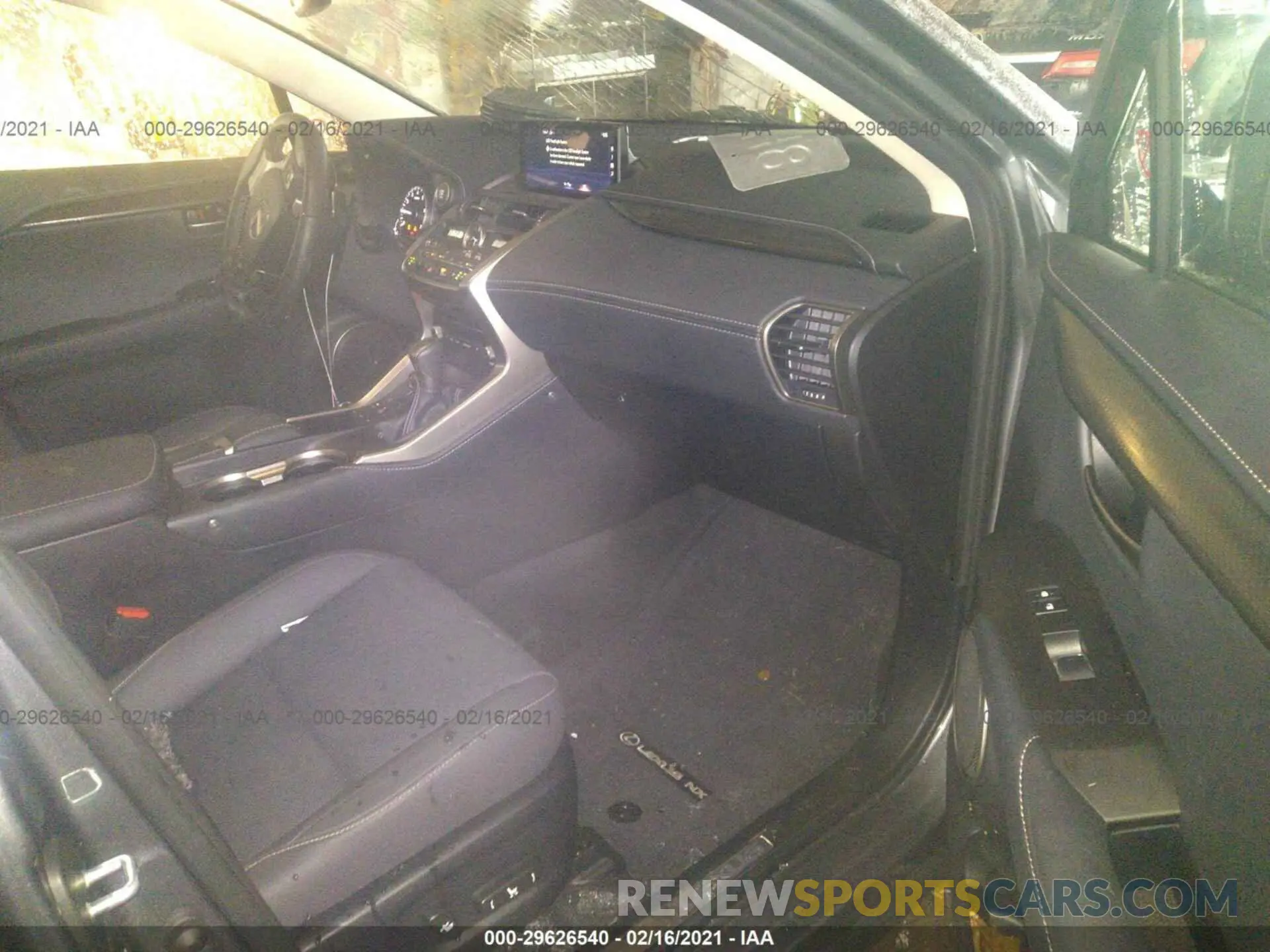 5 Photograph of a damaged car JTJGARDZ1L5005592 LEXUS NX 2020