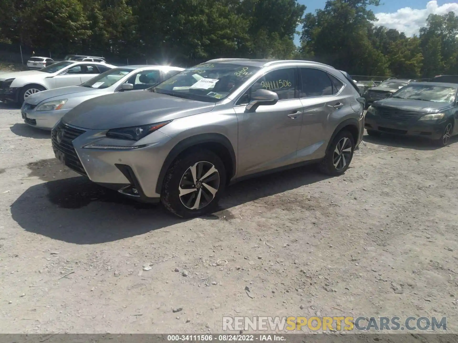 2 Photograph of a damaged car JTJGARDZ1L5007942 LEXUS NX 2020