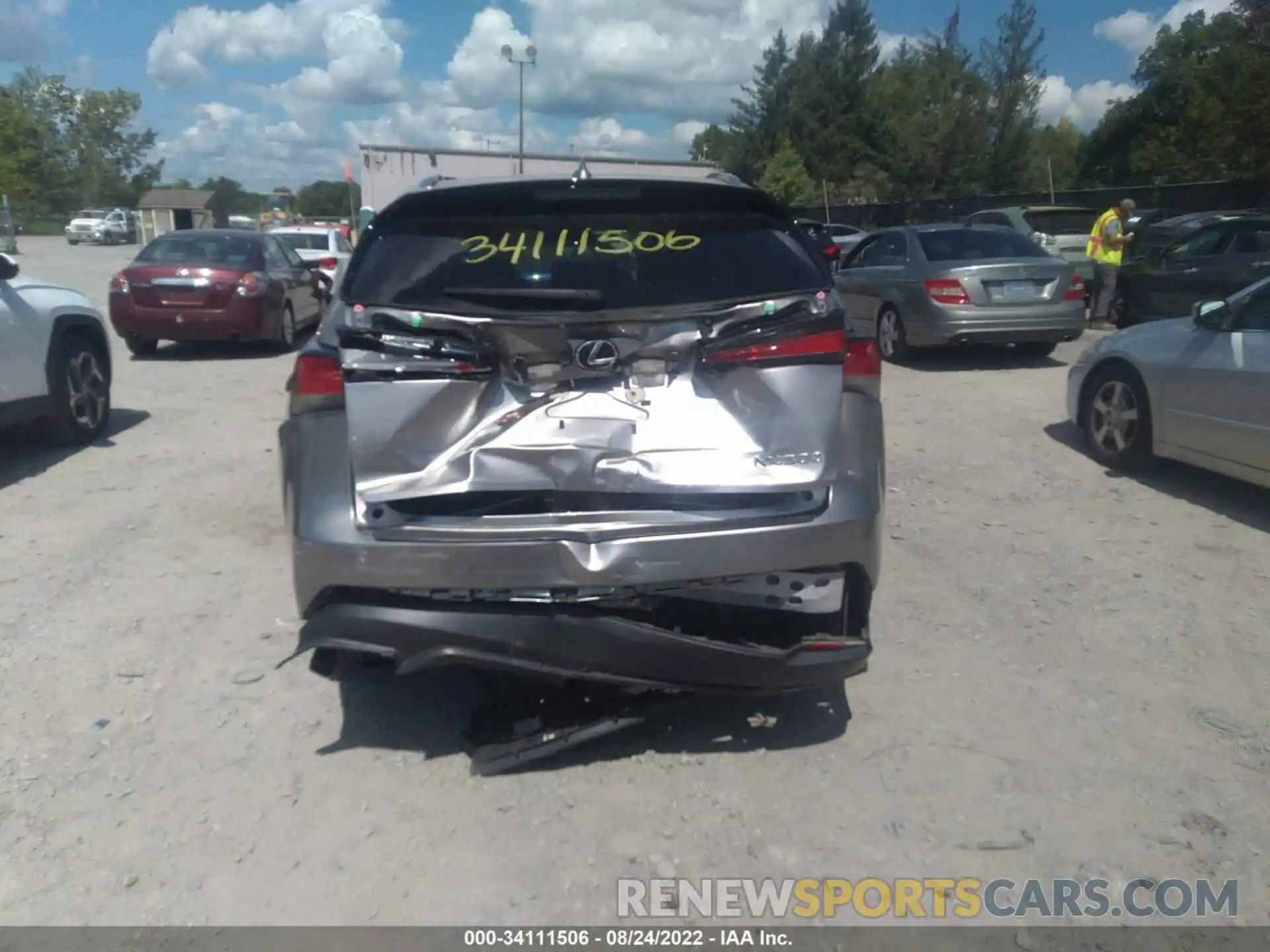 6 Photograph of a damaged car JTJGARDZ1L5007942 LEXUS NX 2020