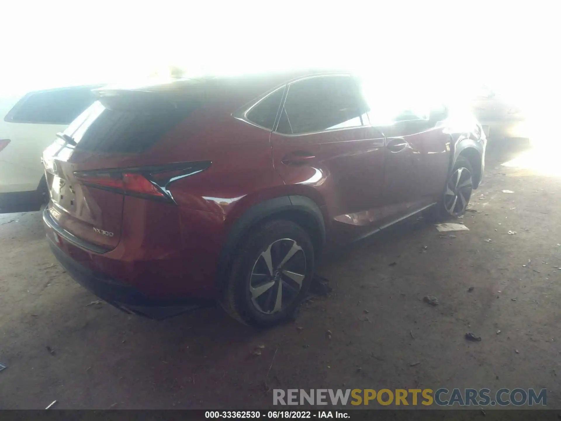 4 Photograph of a damaged car JTJGARDZ1L5011957 LEXUS NX 2020