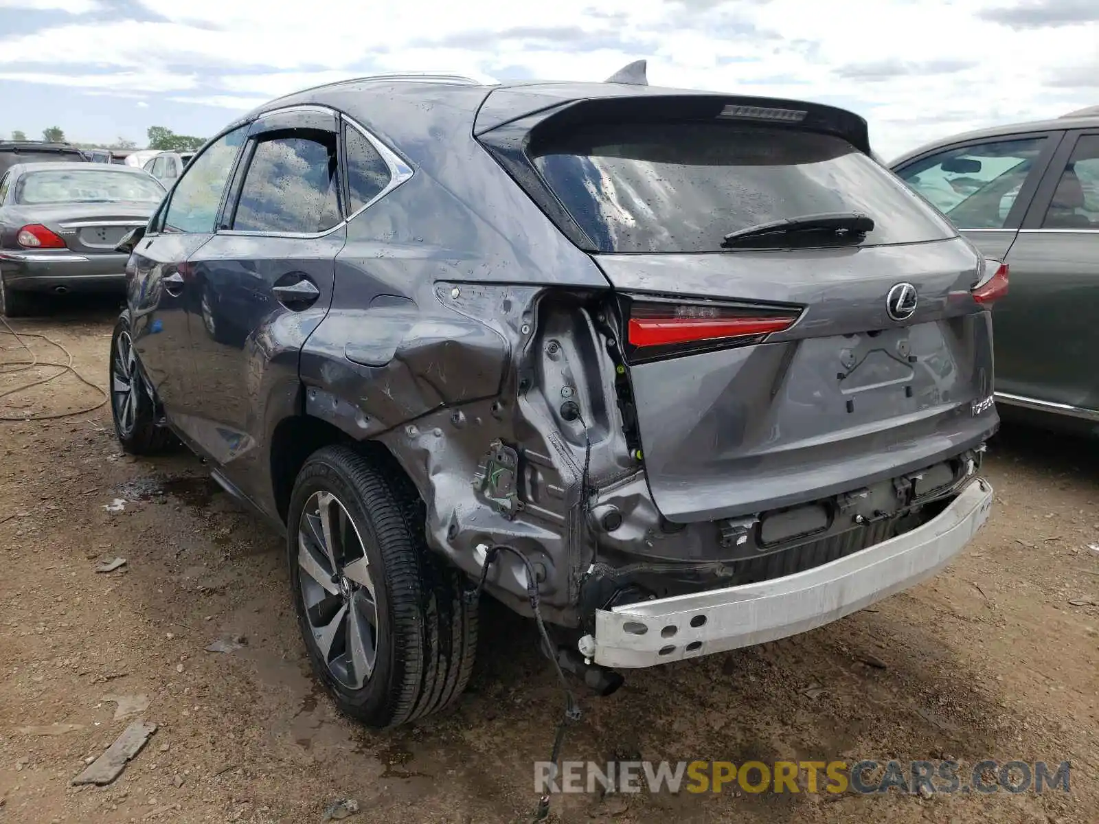 3 Photograph of a damaged car JTJGARDZ3L2222966 LEXUS NX 2020