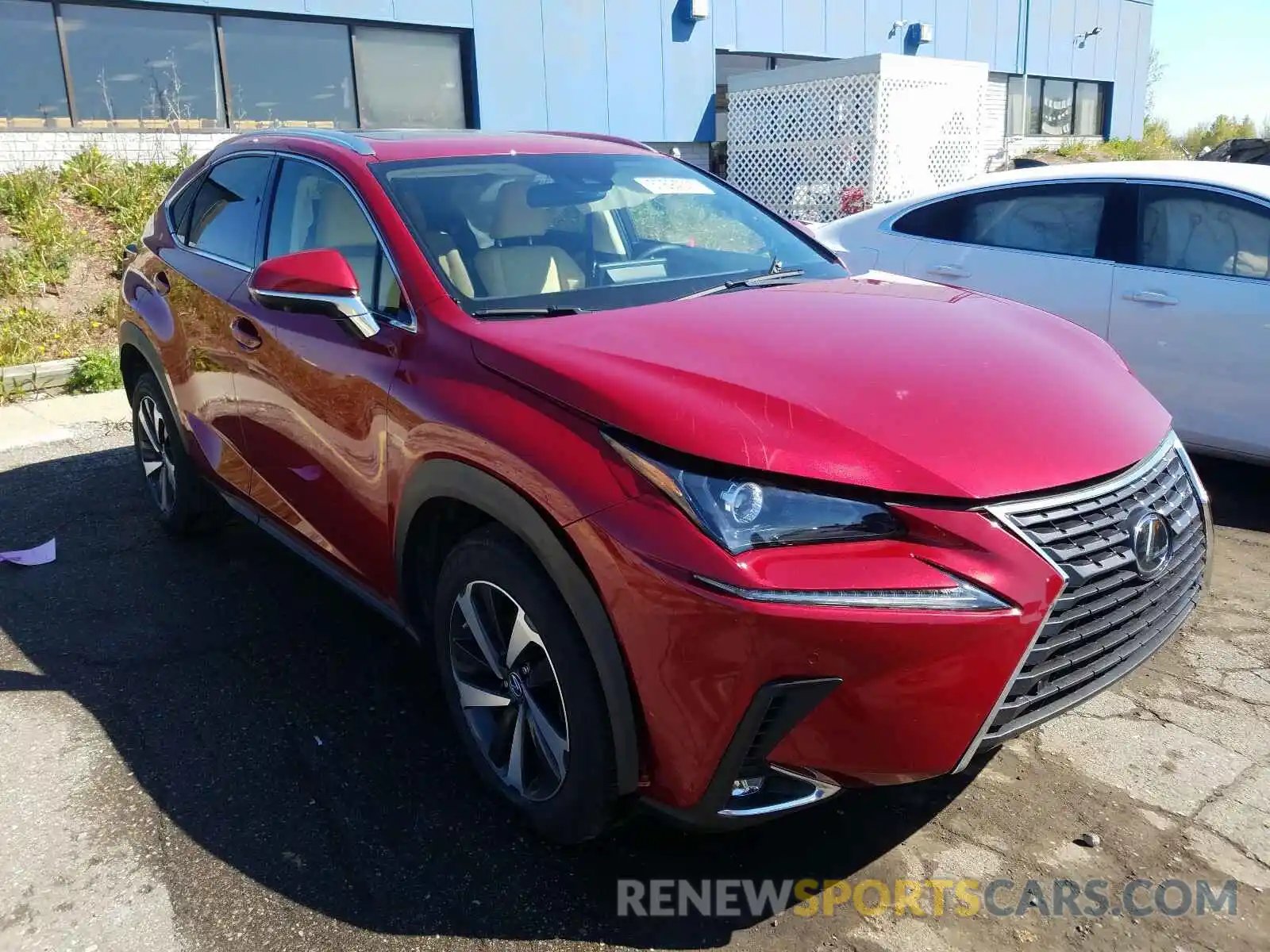 1 Photograph of a damaged car JTJGARDZ3L5010745 LEXUS NX 2020