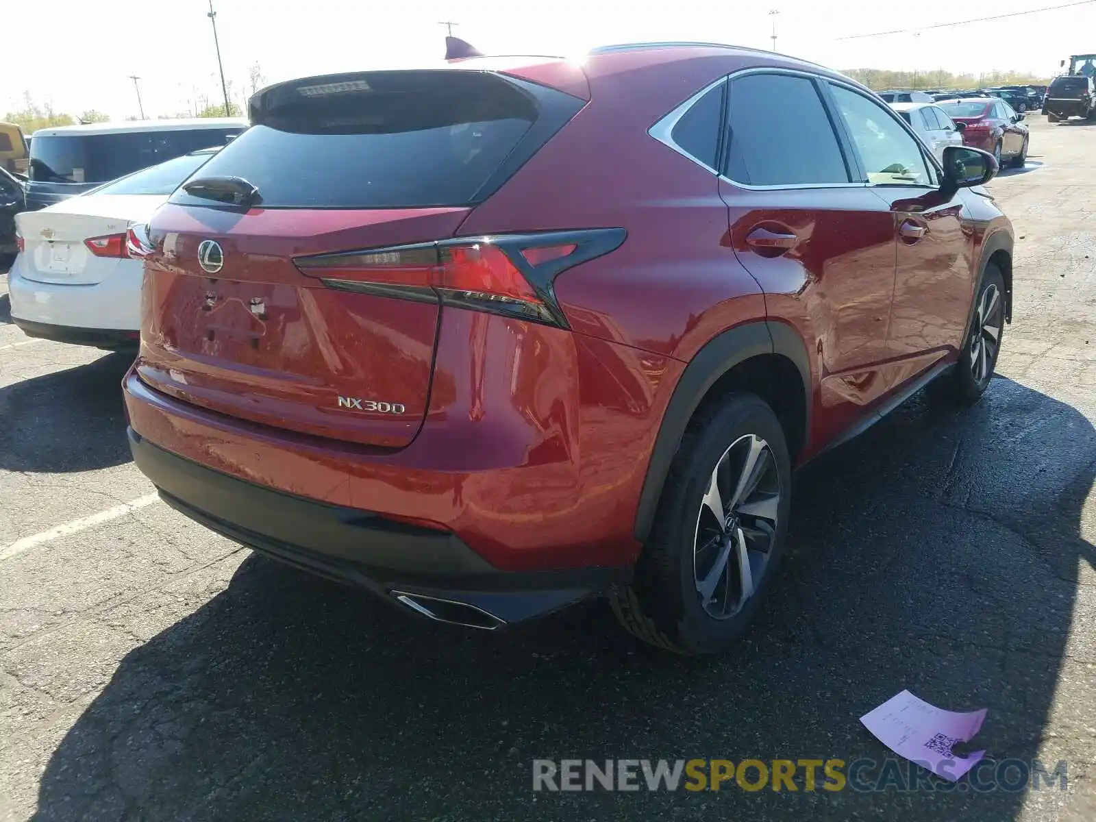 4 Photograph of a damaged car JTJGARDZ3L5010745 LEXUS NX 2020