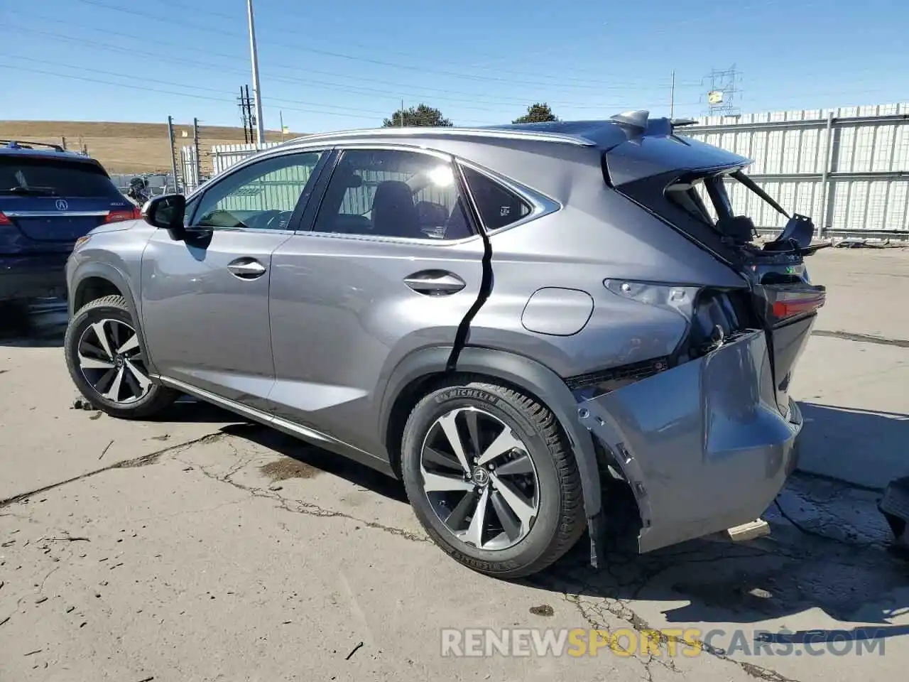 2 Photograph of a damaged car JTJGARDZ3L5011233 LEXUS NX 2020