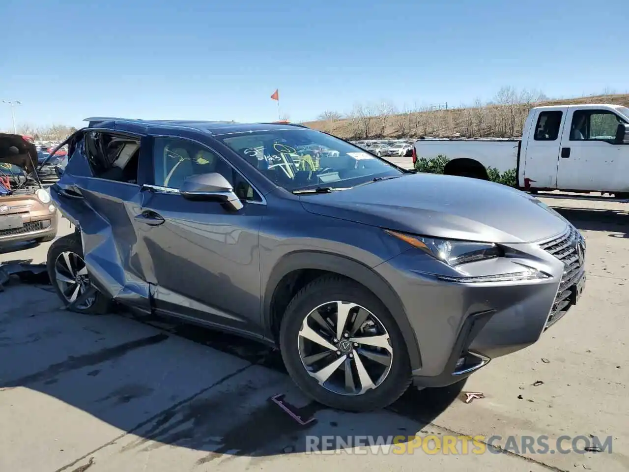 4 Photograph of a damaged car JTJGARDZ3L5011233 LEXUS NX 2020