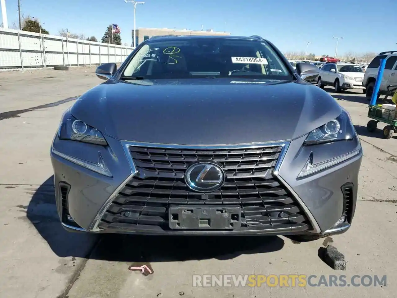 5 Photograph of a damaged car JTJGARDZ3L5011233 LEXUS NX 2020