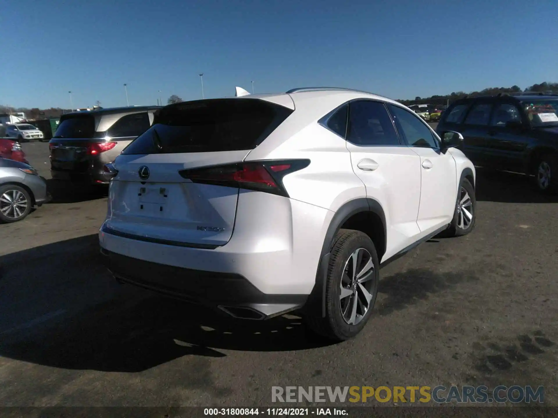 4 Photograph of a damaged car JTJGARDZ3L5014312 LEXUS NX 2020