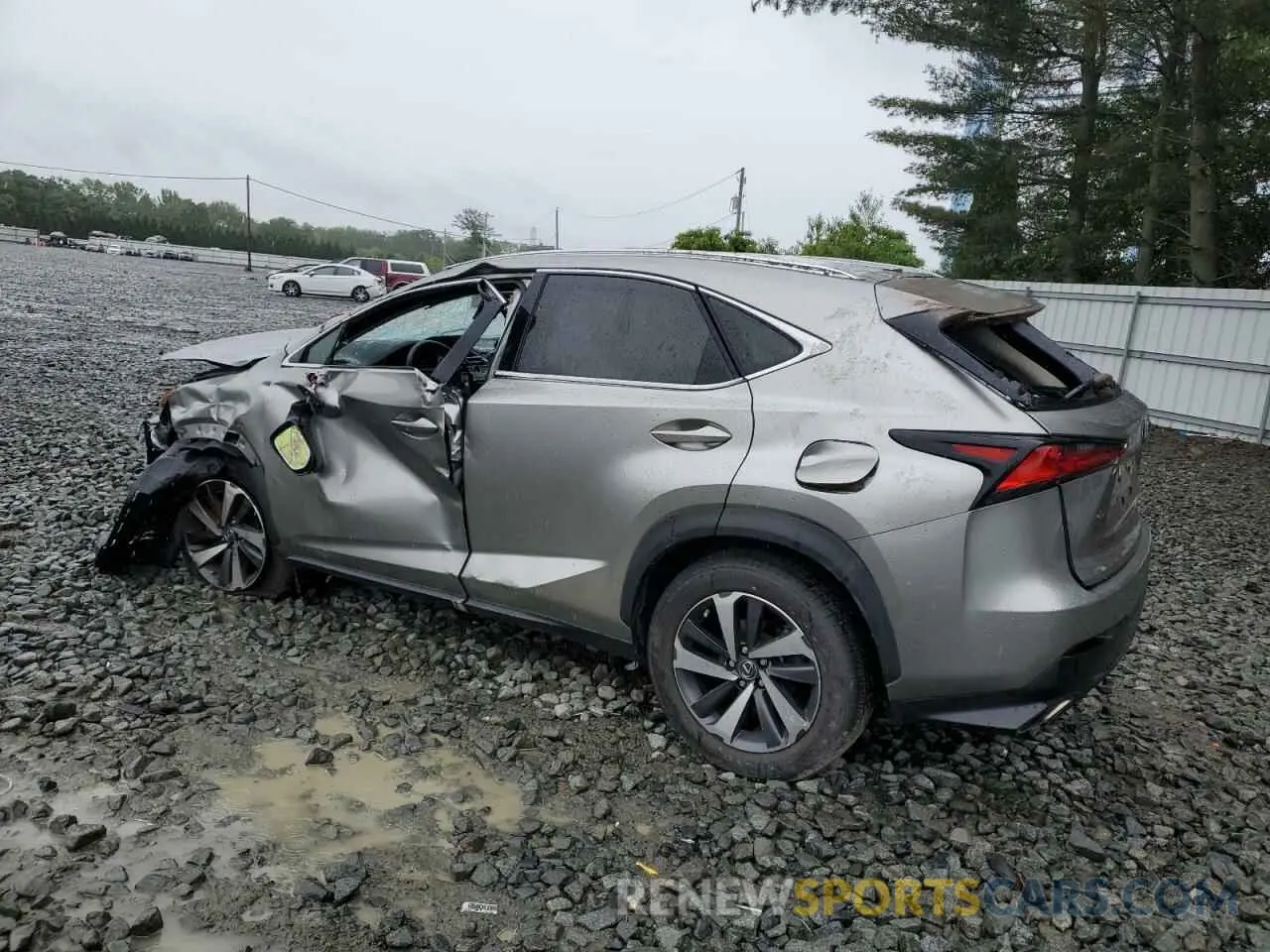 2 Photograph of a damaged car JTJGARDZ3L5015895 LEXUS NX 2020