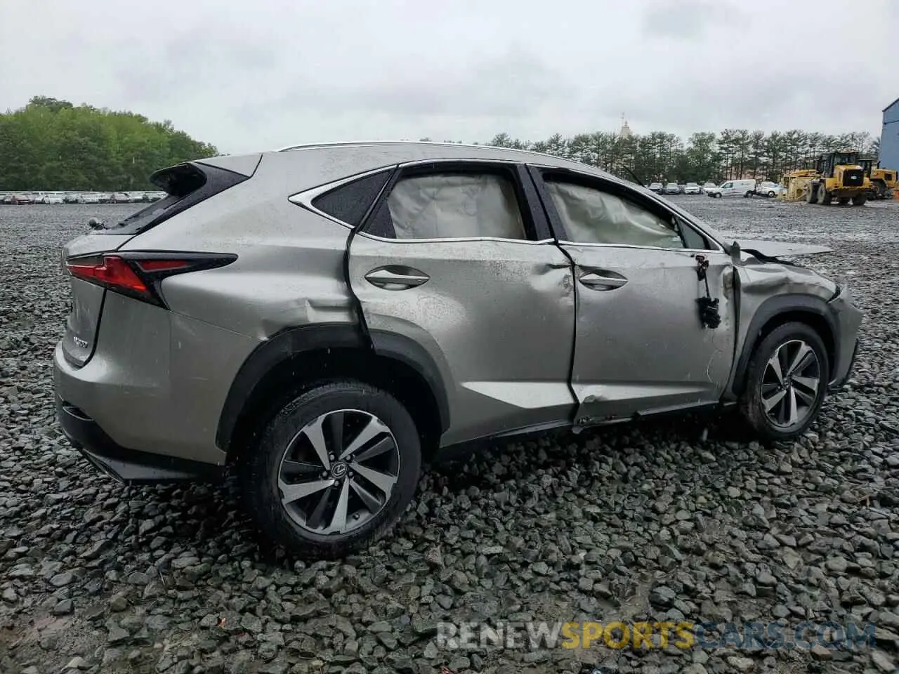 3 Photograph of a damaged car JTJGARDZ3L5015895 LEXUS NX 2020