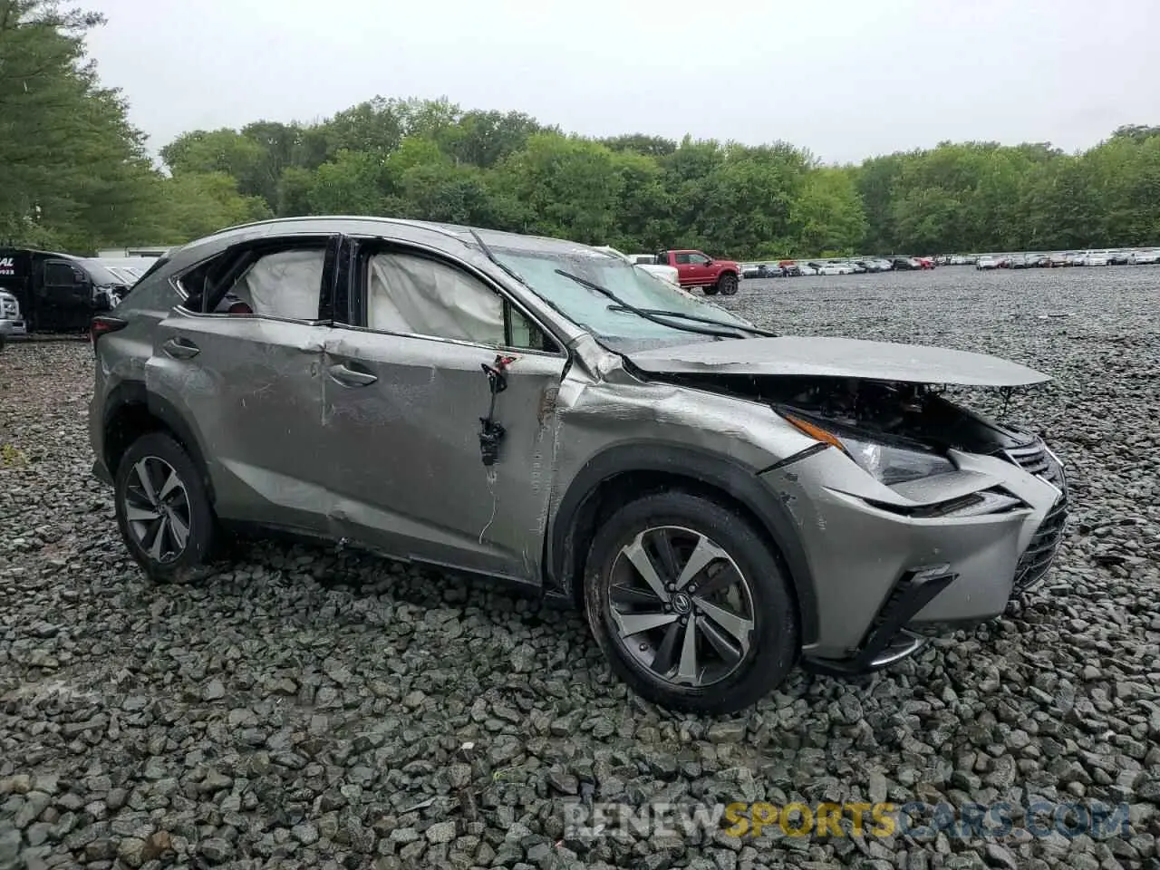 4 Photograph of a damaged car JTJGARDZ3L5015895 LEXUS NX 2020