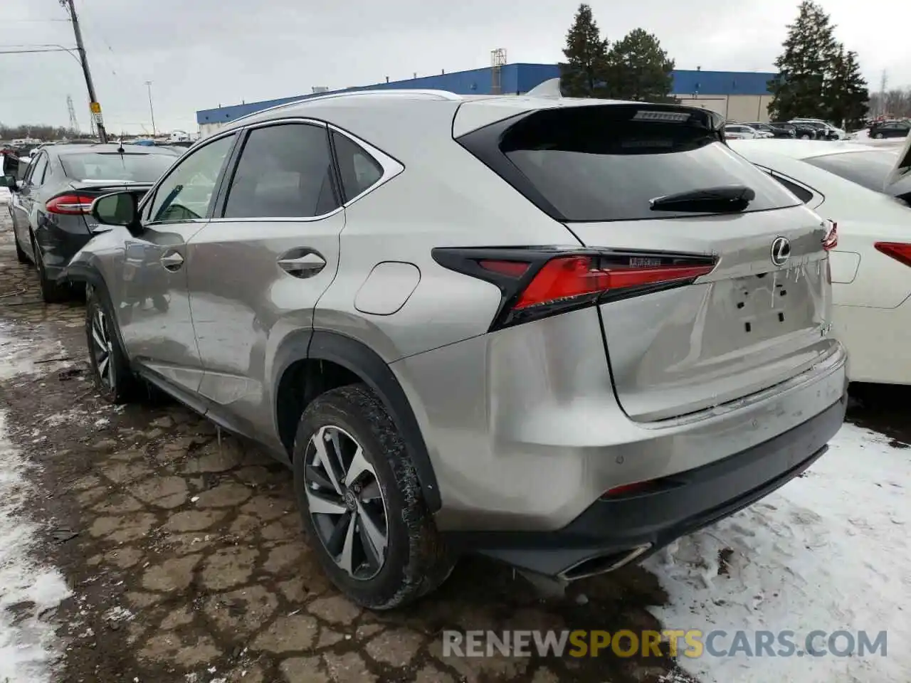 3 Photograph of a damaged car JTJGARDZ4L5001861 LEXUS NX 2020