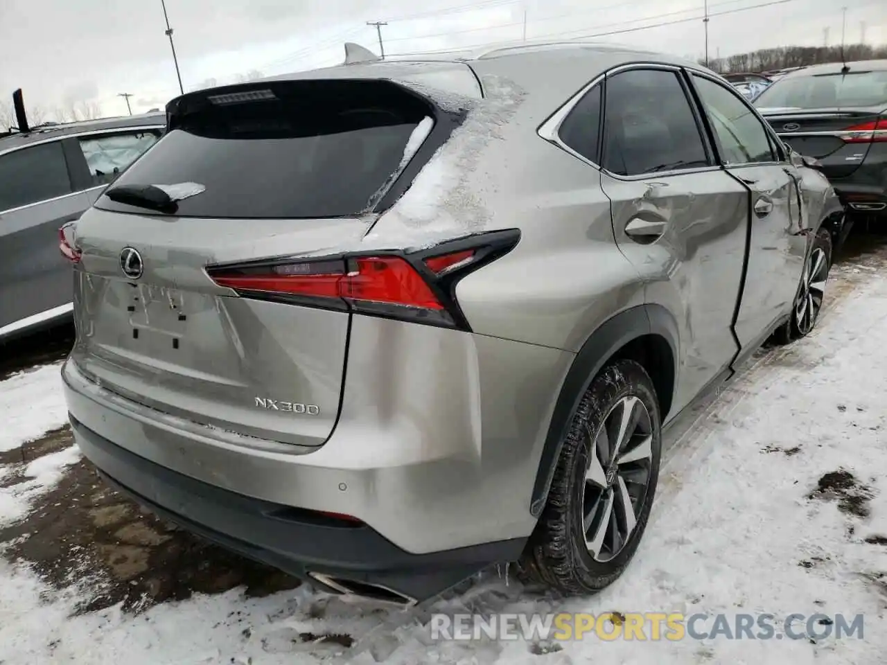 4 Photograph of a damaged car JTJGARDZ4L5001861 LEXUS NX 2020