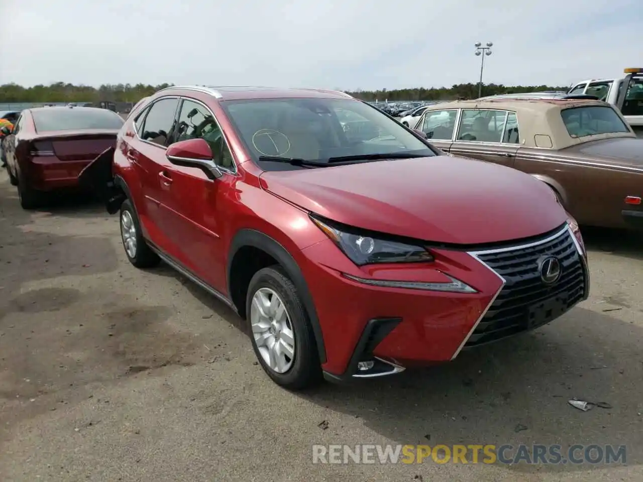 1 Photograph of a damaged car JTJGARDZ4L5003433 LEXUS NX 2020