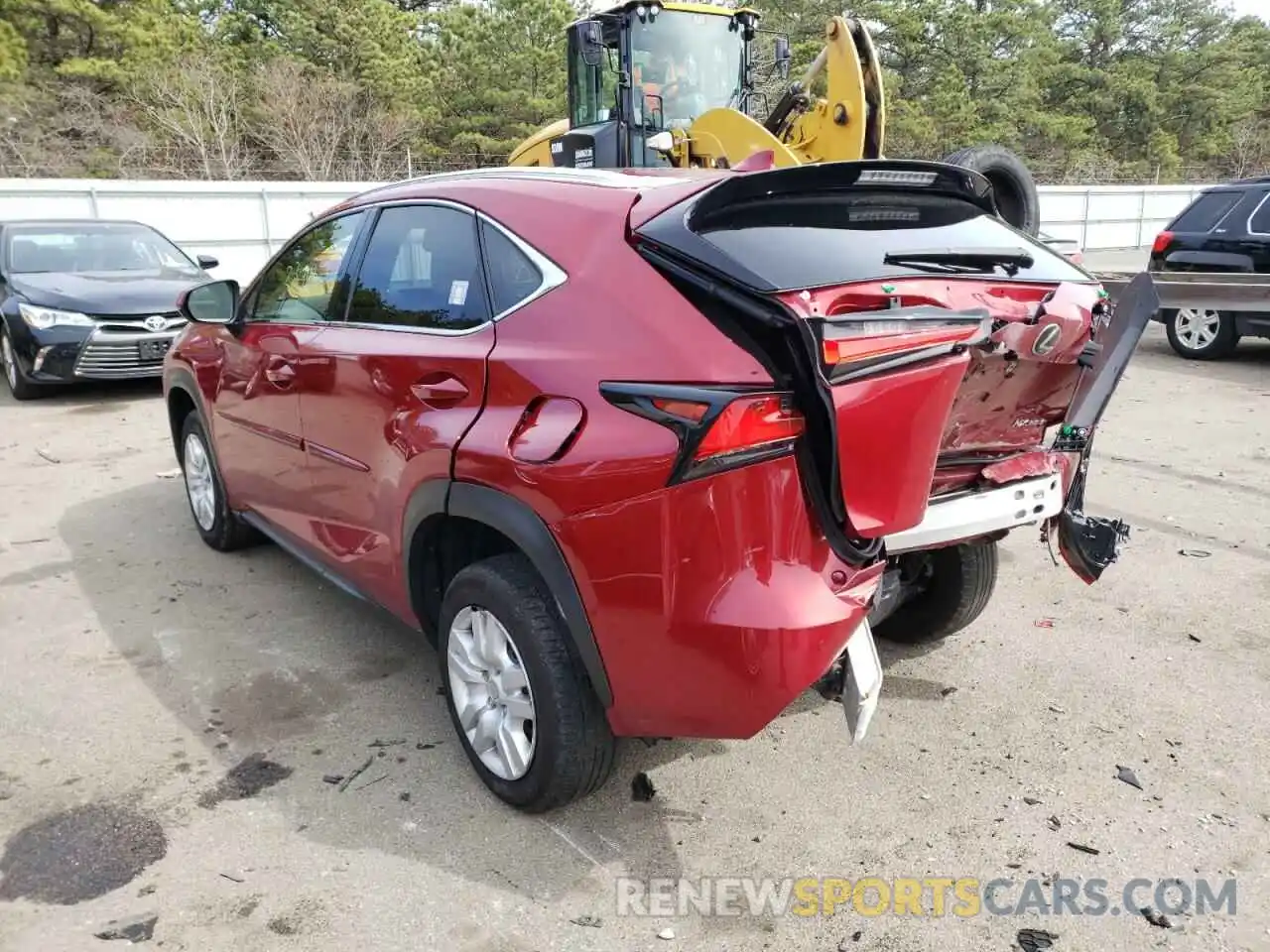 3 Photograph of a damaged car JTJGARDZ4L5003433 LEXUS NX 2020