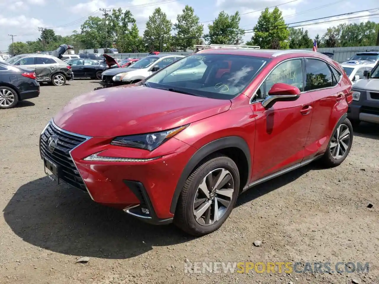 2 Photograph of a damaged car JTJGARDZ4L5005666 LEXUS NX 2020