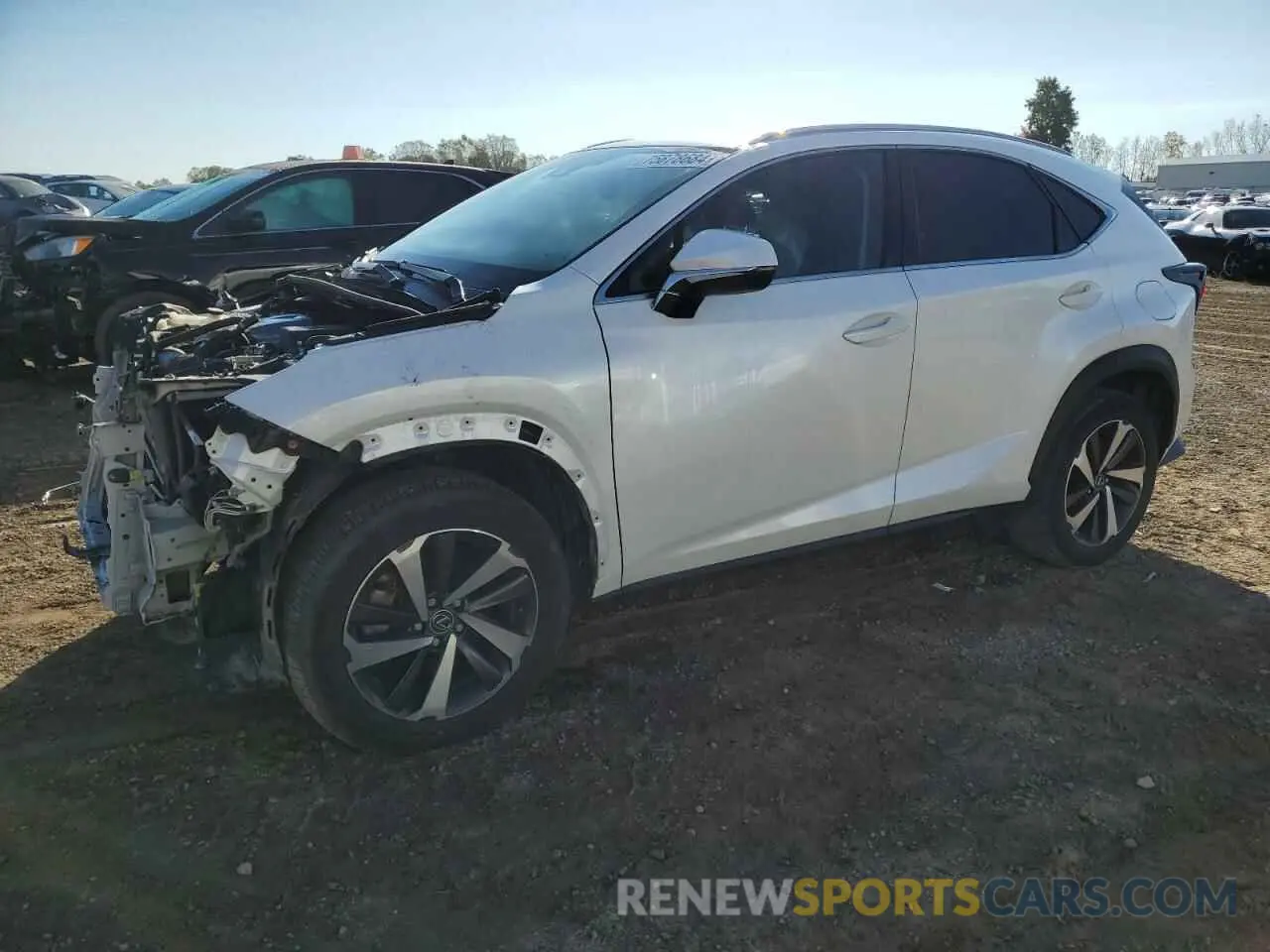 1 Photograph of a damaged car JTJGARDZ5L2219776 LEXUS NX 2020
