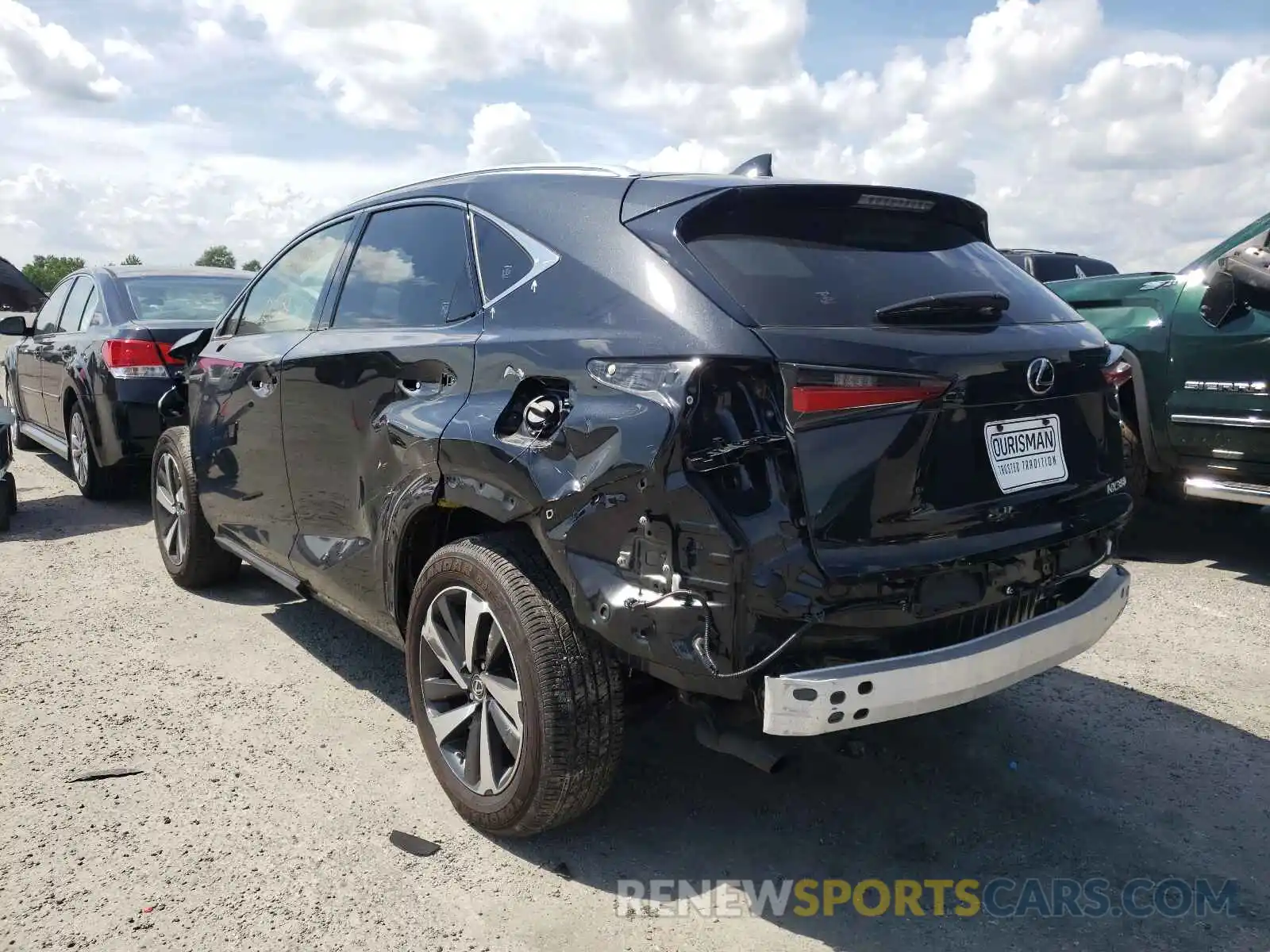 3 Photograph of a damaged car JTJGARDZ5L5005160 LEXUS NX 2020