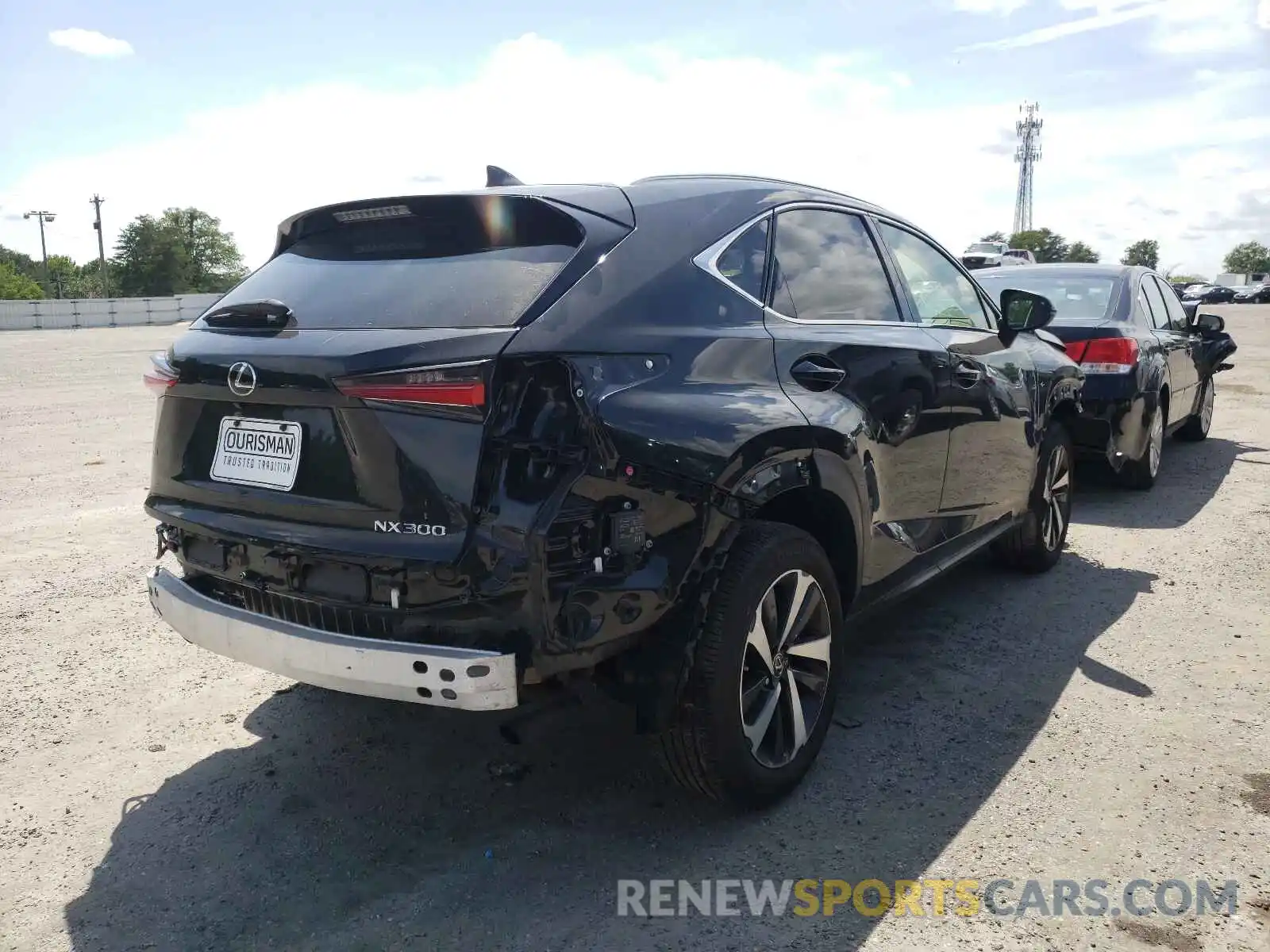 4 Photograph of a damaged car JTJGARDZ5L5005160 LEXUS NX 2020