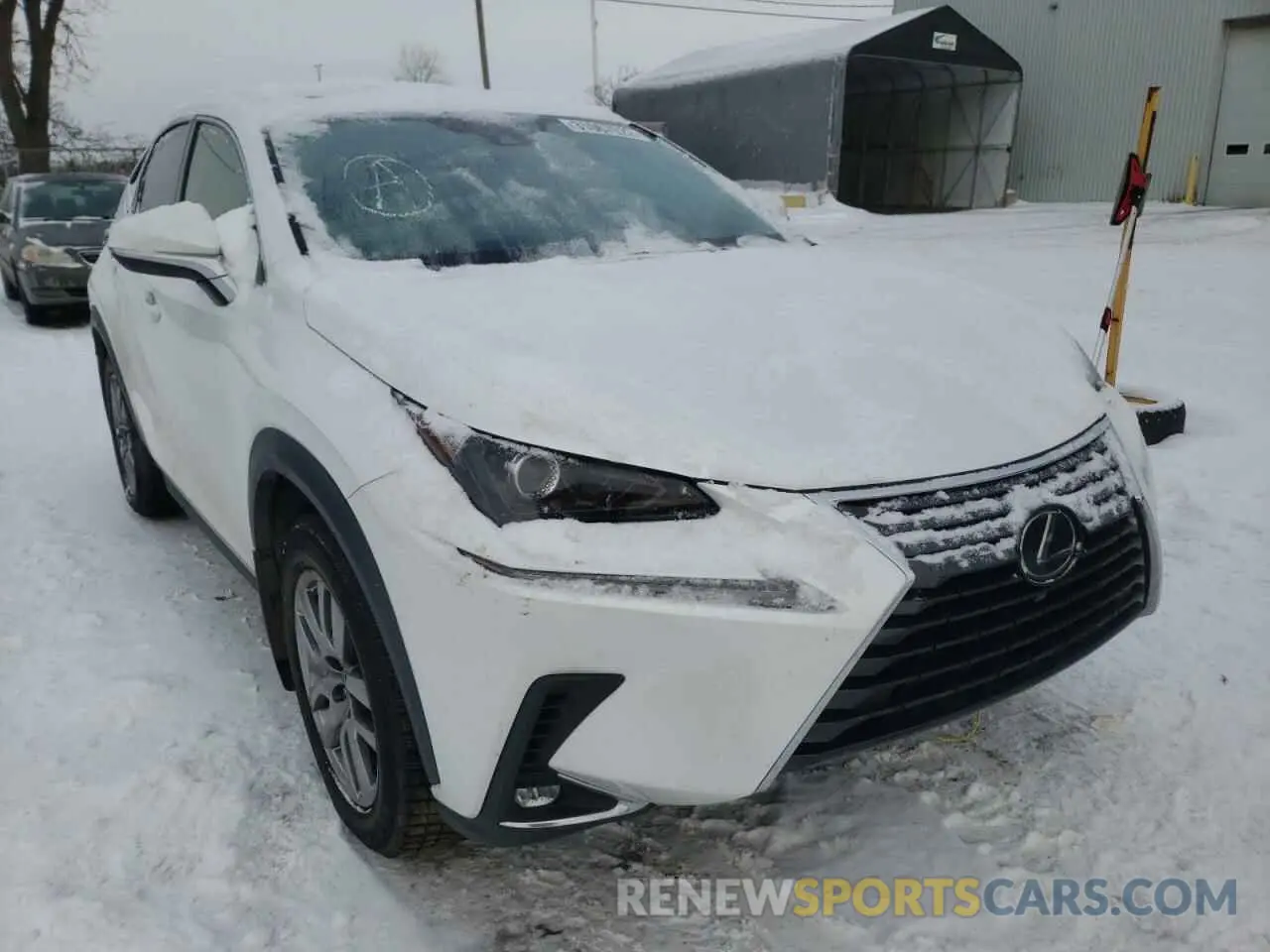 1 Photograph of a damaged car JTJGARDZ5L5016031 LEXUS NX 2020