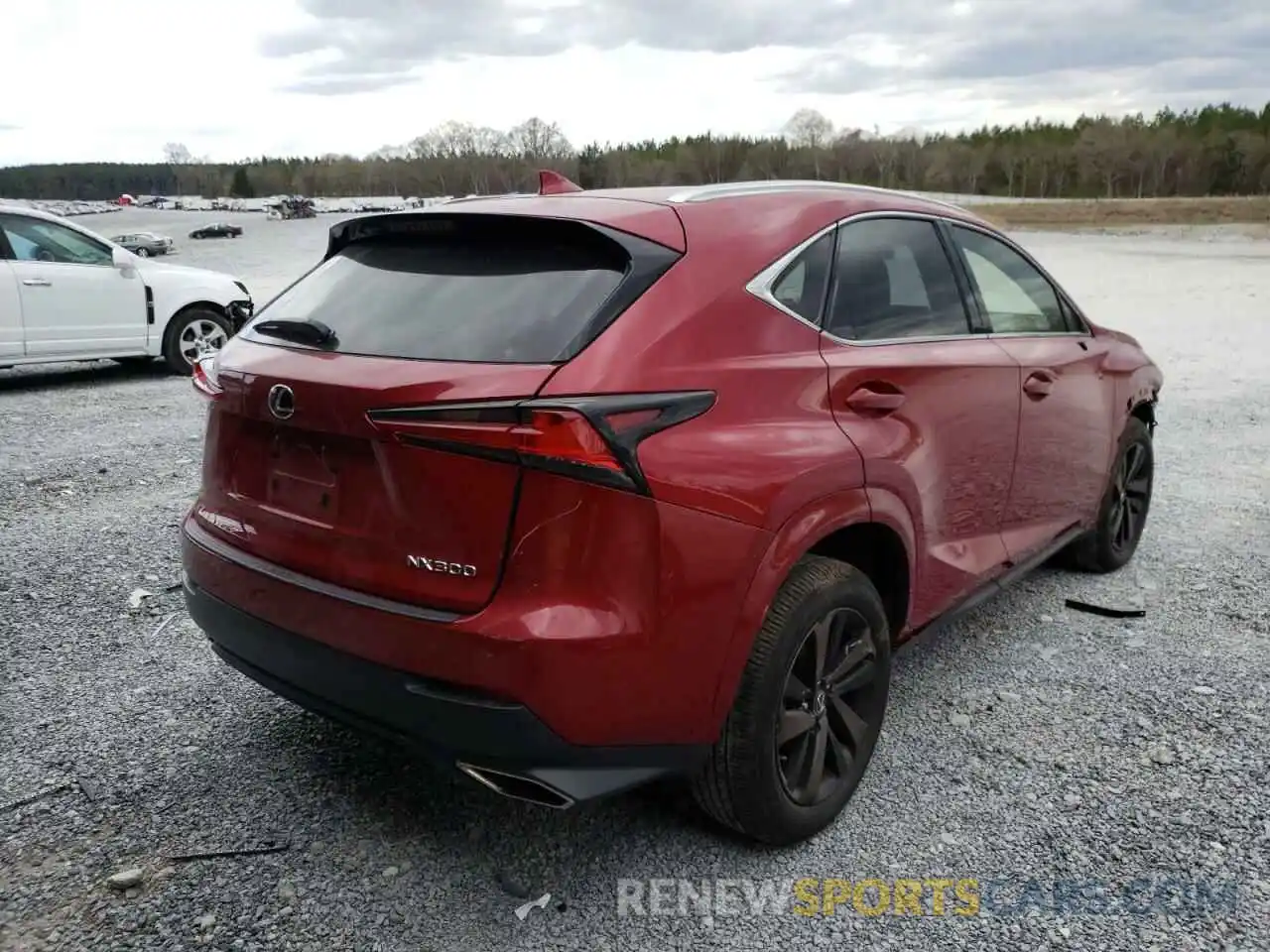 4 Photograph of a damaged car JTJGARDZ6L2228275 LEXUS NX 2020