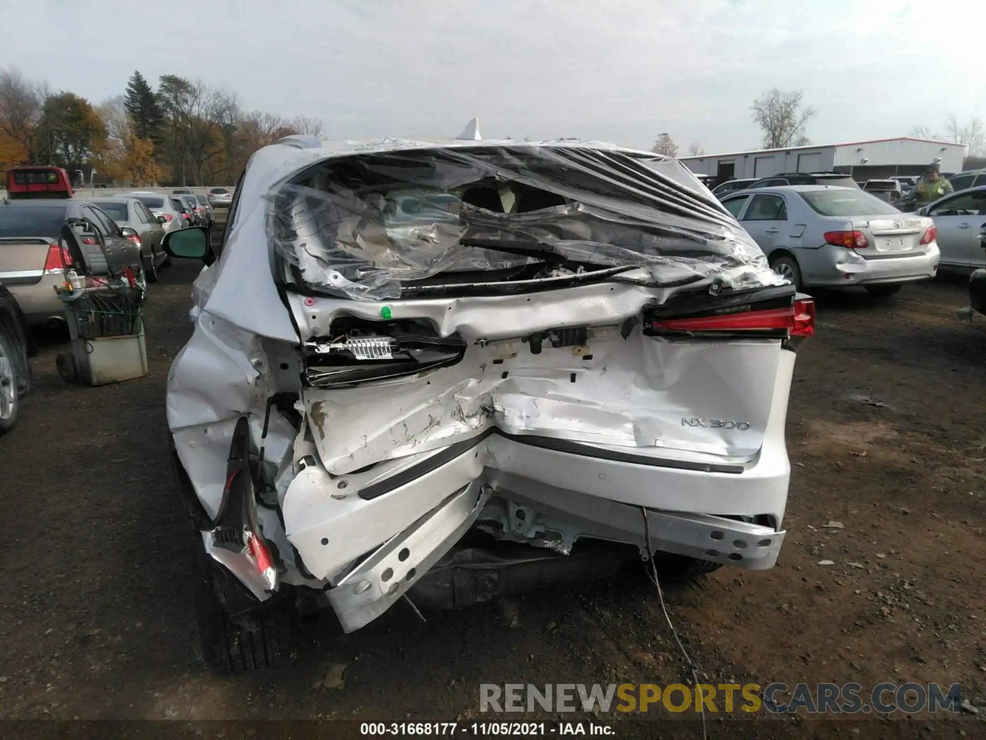 11 Photograph of a damaged car JTJGARDZ6L5003417 LEXUS NX 2020