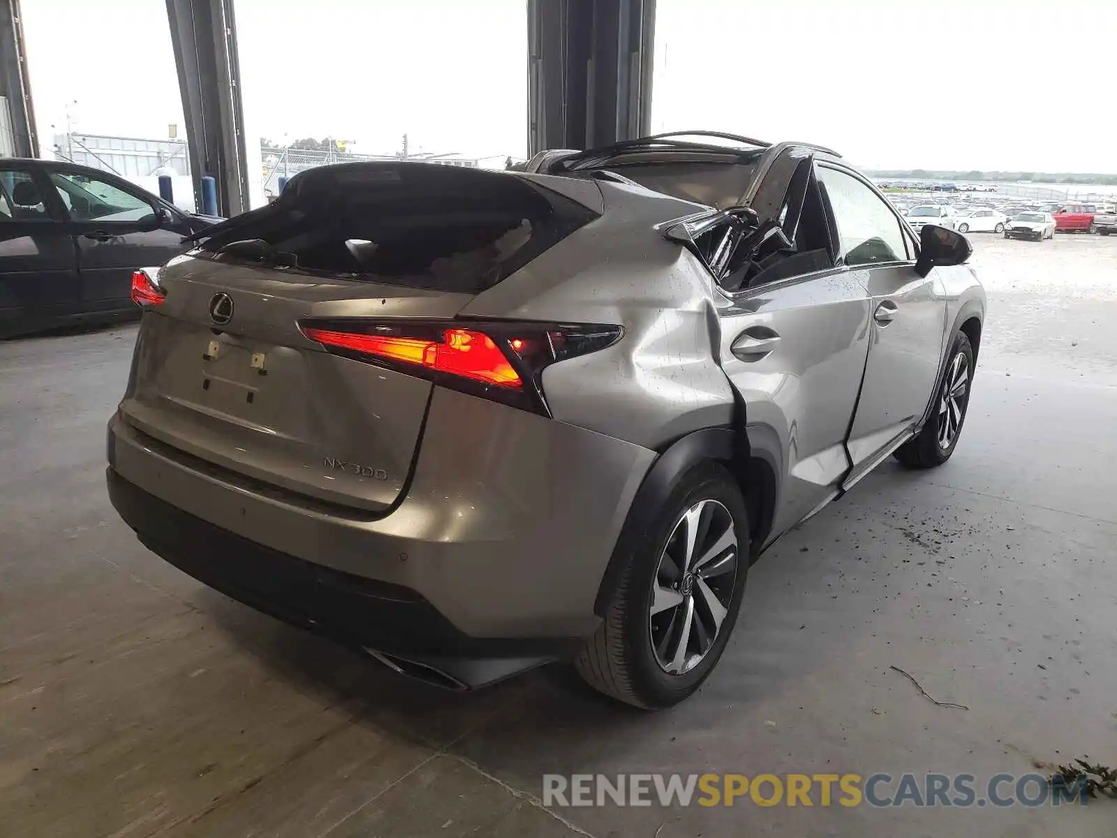 4 Photograph of a damaged car JTJGARDZ6L5004762 LEXUS NX 2020