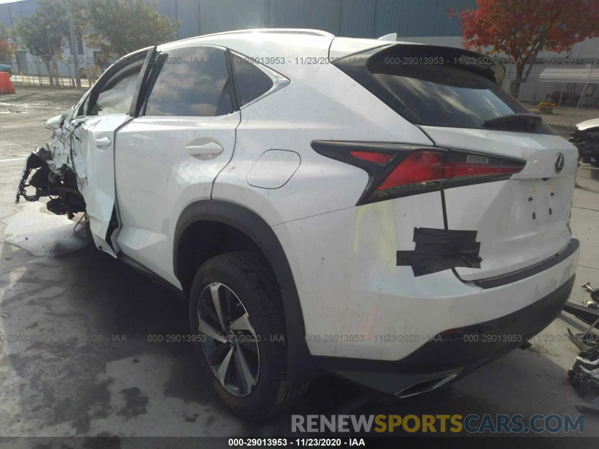 3 Photograph of a damaged car JTJGARDZ6L5008987 LEXUS NX 2020