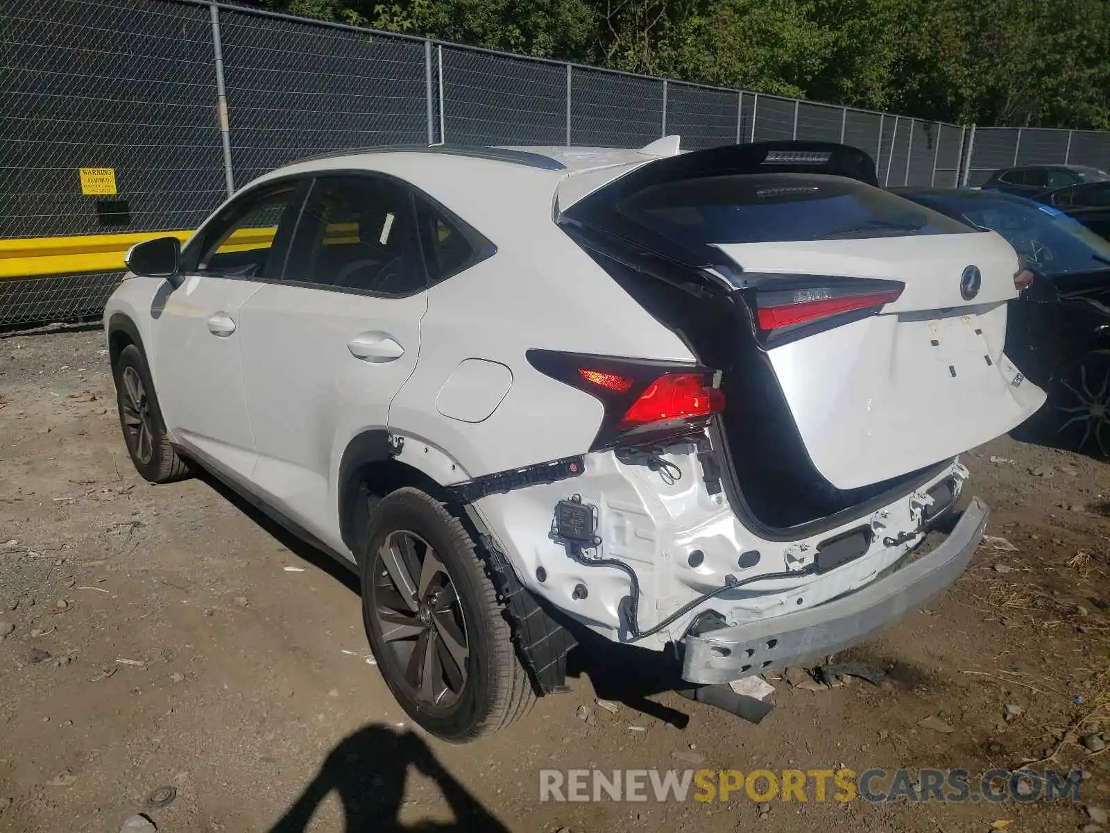 3 Photograph of a damaged car JTJGARDZ6L5016412 LEXUS NX 2020