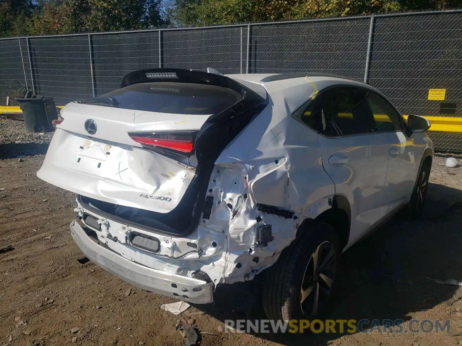 4 Photograph of a damaged car JTJGARDZ6L5016412 LEXUS NX 2020