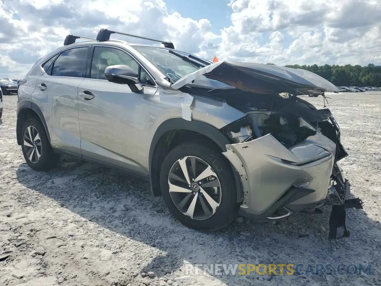 4 Photograph of a damaged car JTJGARDZ7L2221089 LEXUS NX 2020