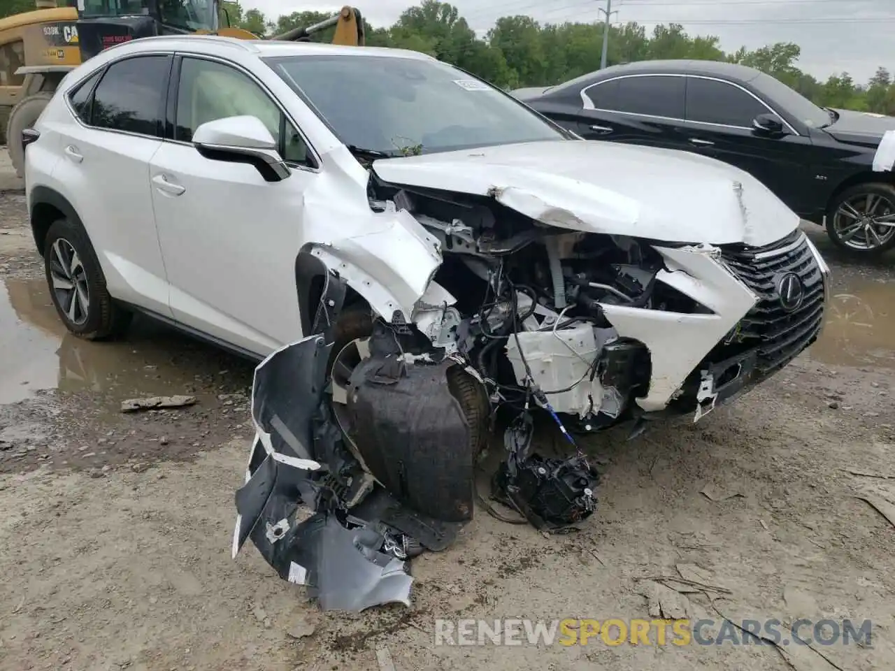 1 Photograph of a damaged car JTJGARDZ7L5003751 LEXUS NX 2020