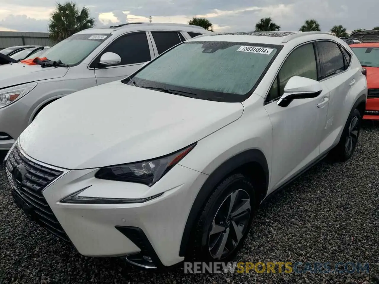 1 Photograph of a damaged car JTJGARDZ8L2218377 LEXUS NX 2020
