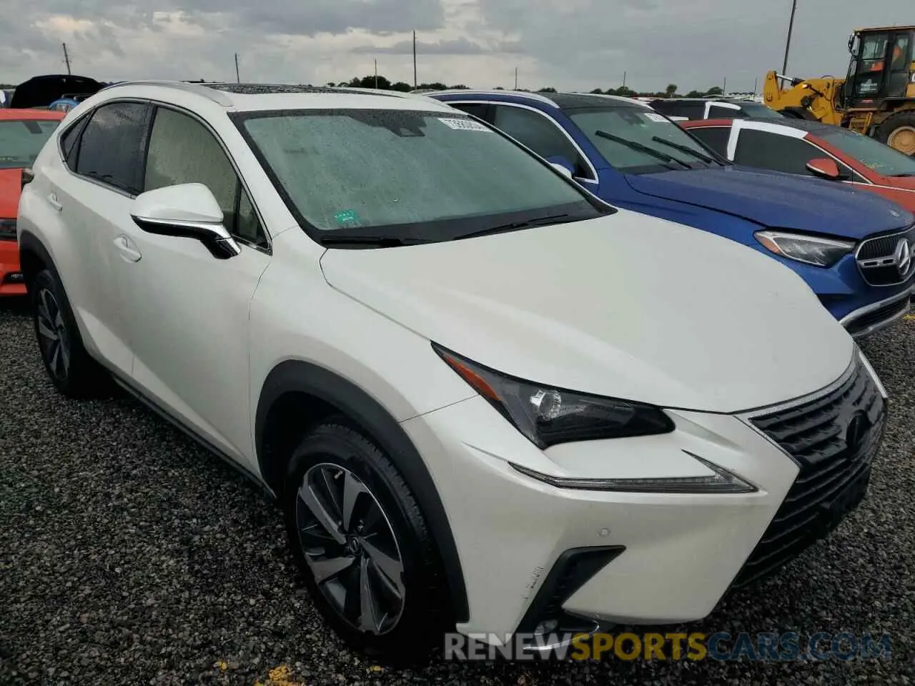 4 Photograph of a damaged car JTJGARDZ8L2218377 LEXUS NX 2020