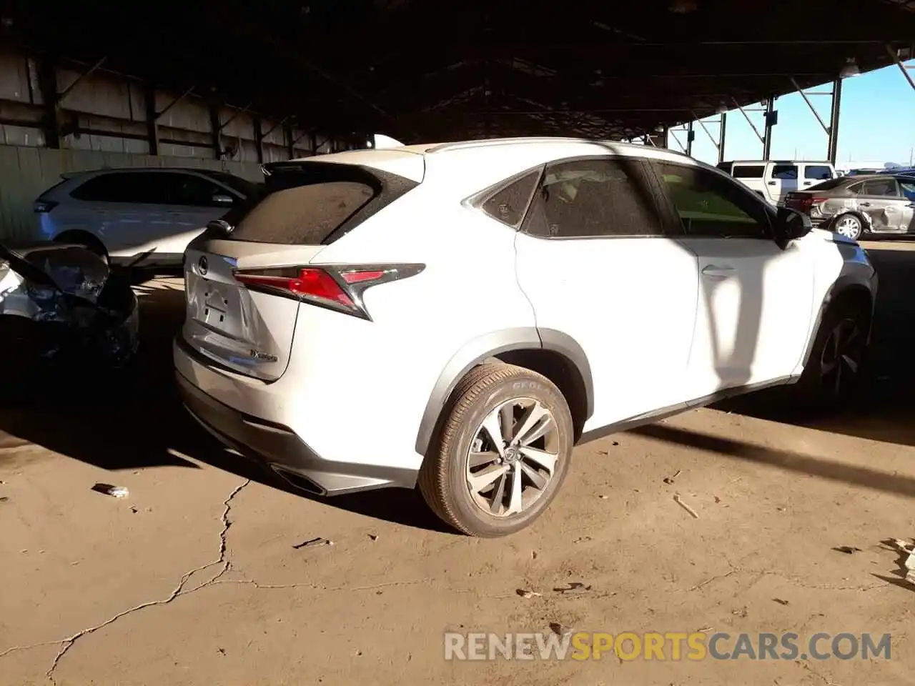 4 Photograph of a damaged car JTJGARDZ8L5003709 LEXUS NX 2020