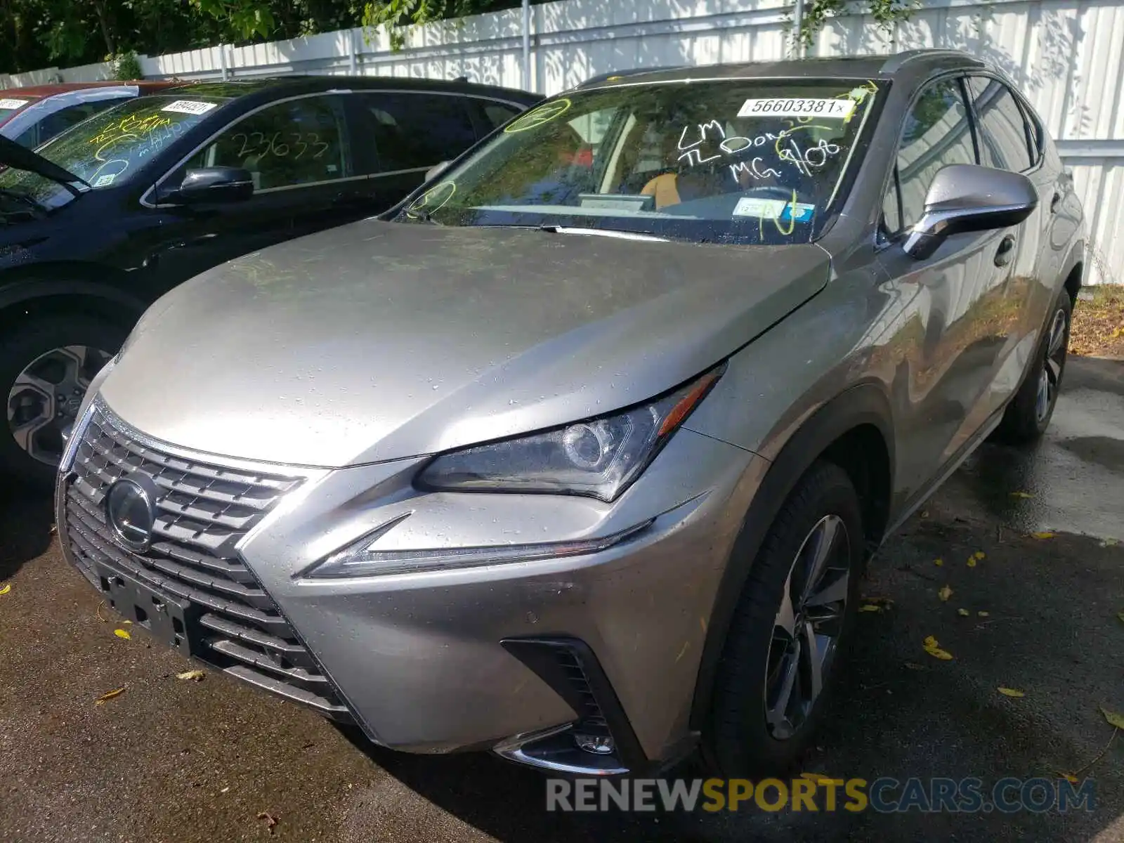 2 Photograph of a damaged car JTJGARDZ8L5003726 LEXUS NX 2020