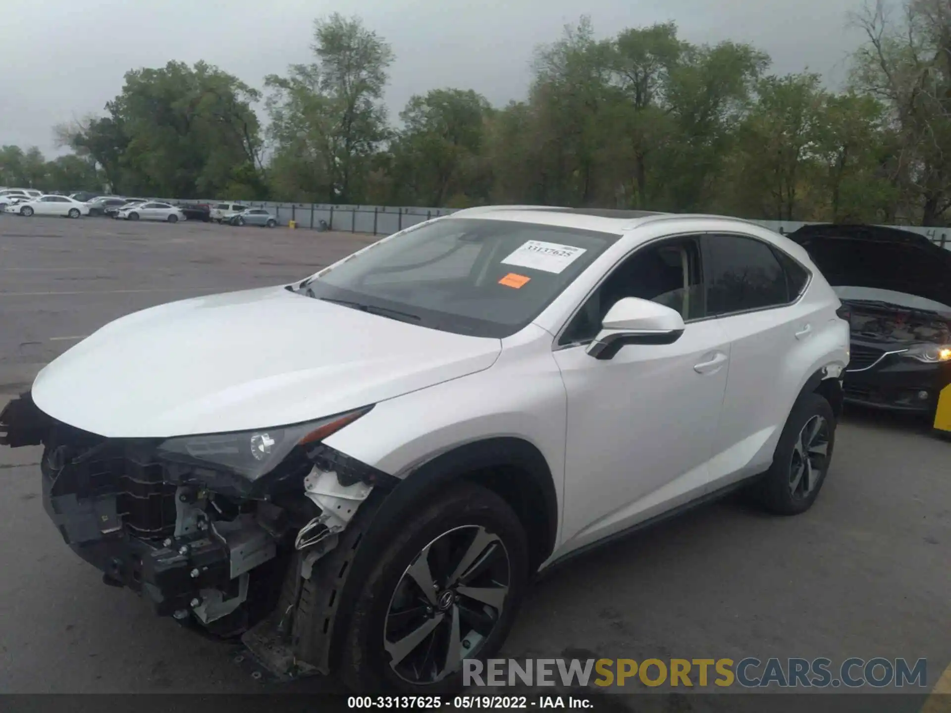 2 Photograph of a damaged car JTJGARDZ8L5011518 LEXUS NX 2020