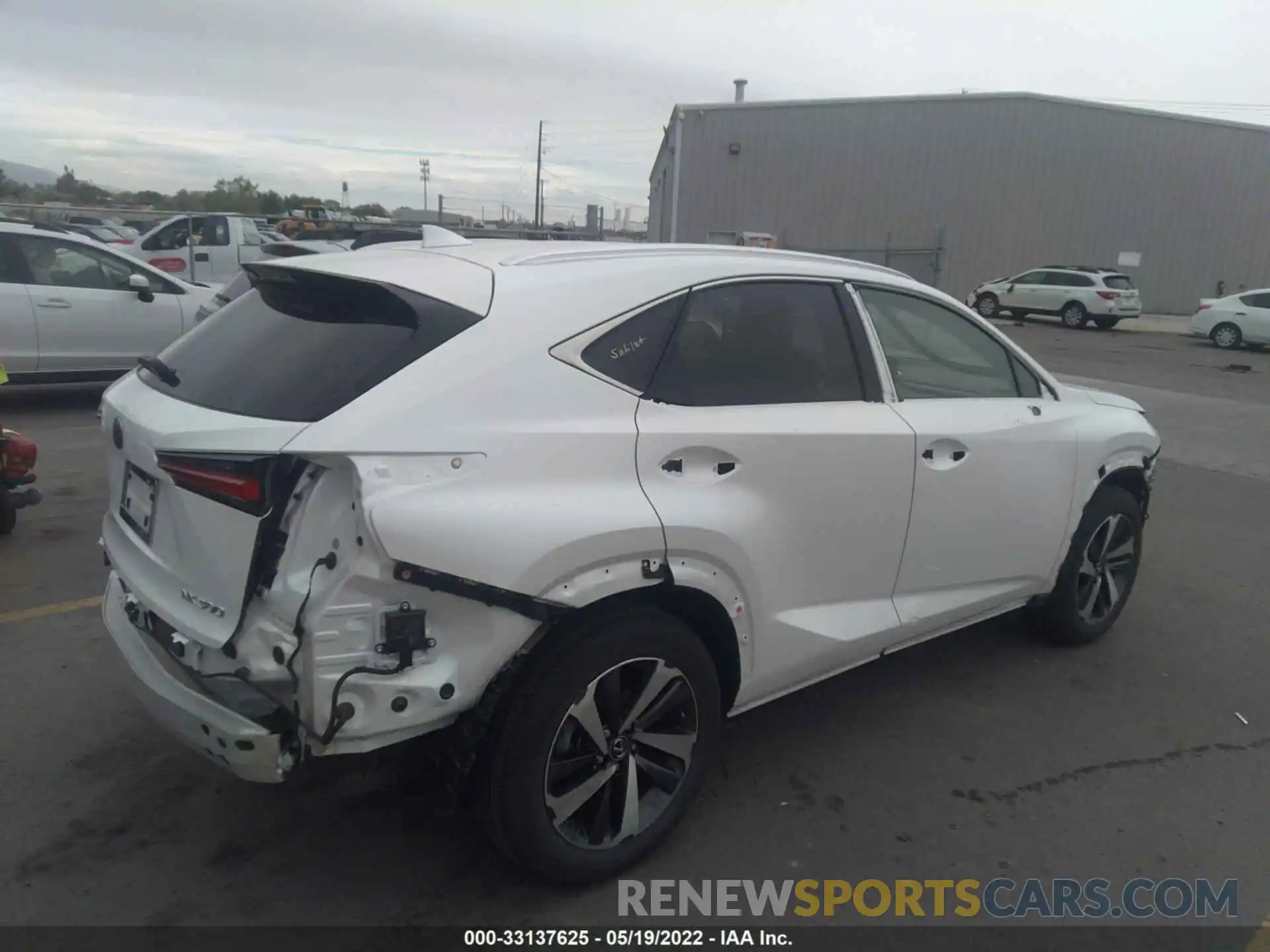 4 Photograph of a damaged car JTJGARDZ8L5011518 LEXUS NX 2020