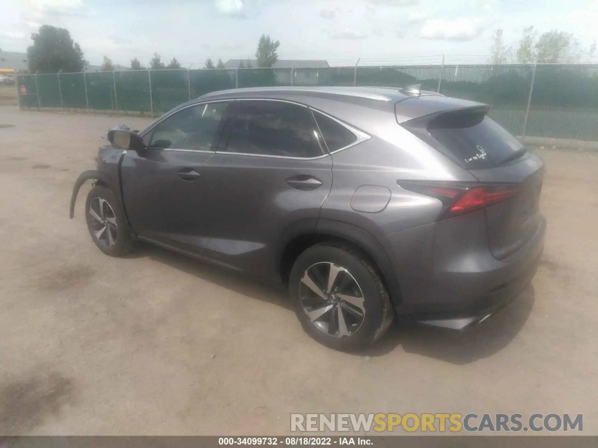 3 Photograph of a damaged car JTJGARDZ9L2223684 LEXUS NX 2020