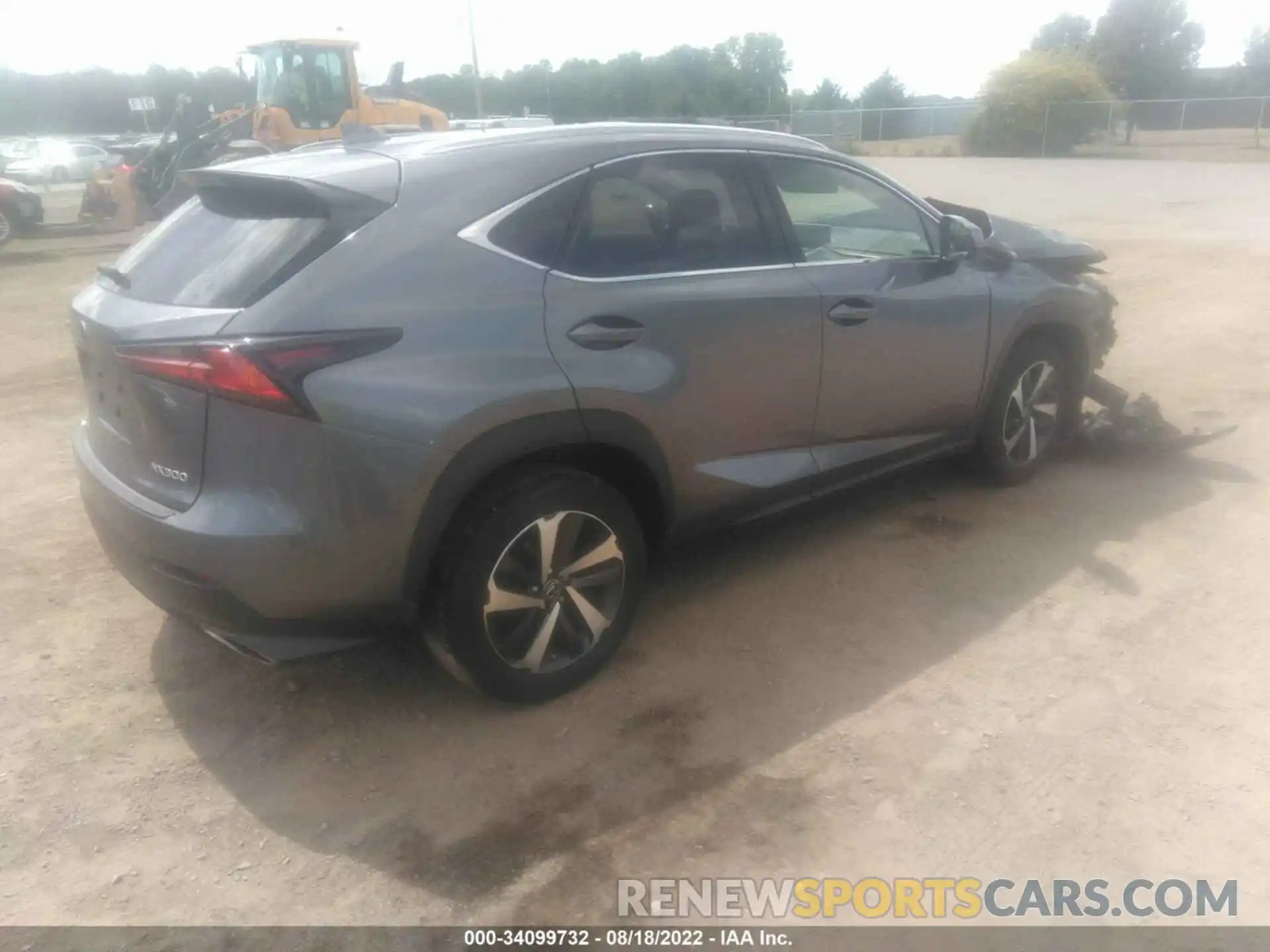 4 Photograph of a damaged car JTJGARDZ9L2223684 LEXUS NX 2020