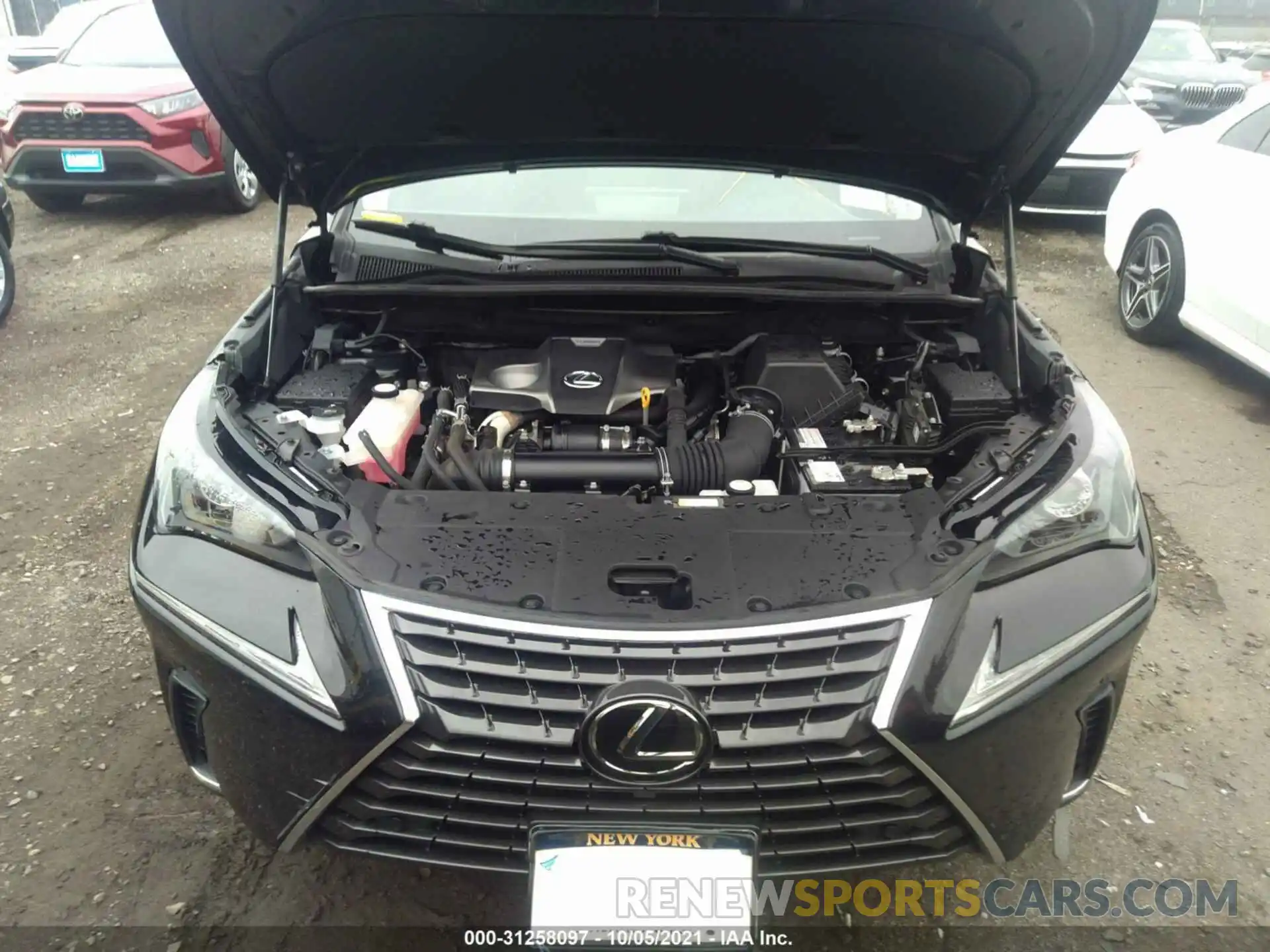 10 Photograph of a damaged car JTJGARDZ9L5015870 LEXUS NX 2020