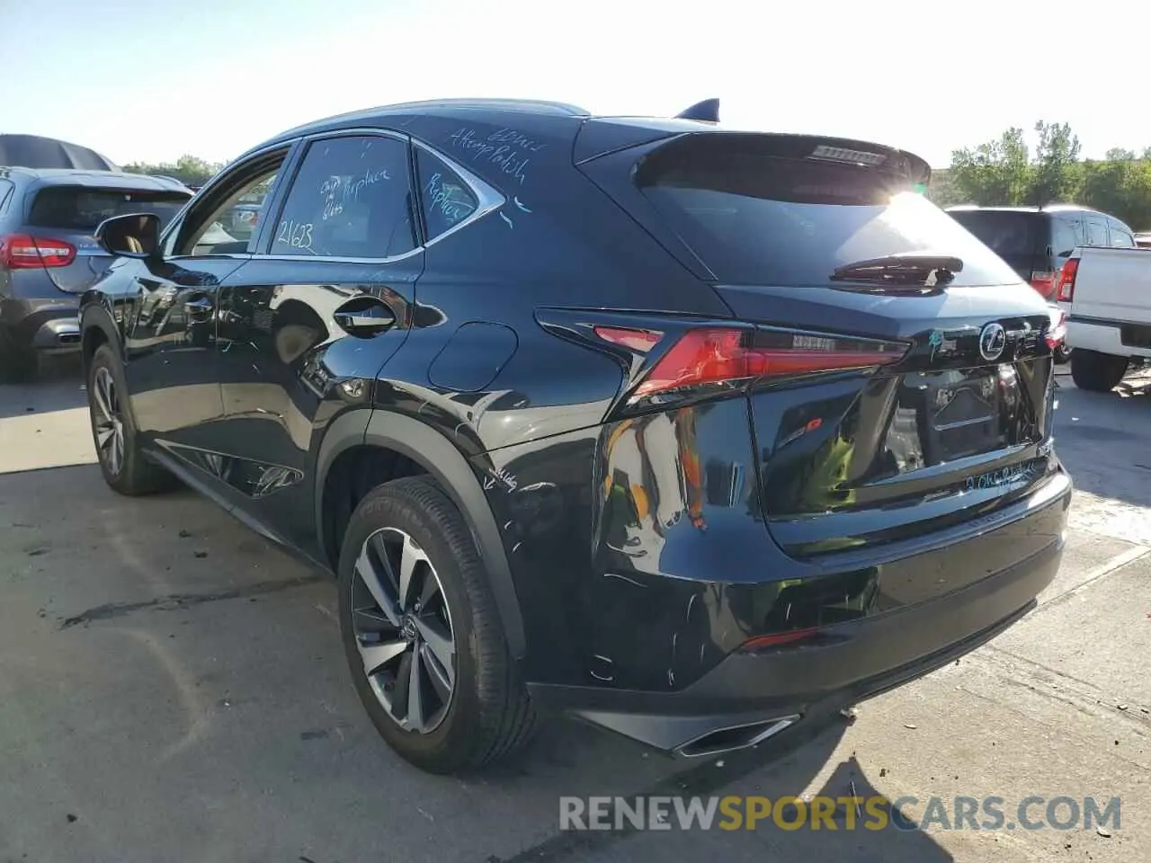 3 Photograph of a damaged car JTJGARDZXL5002013 LEXUS NX 2020