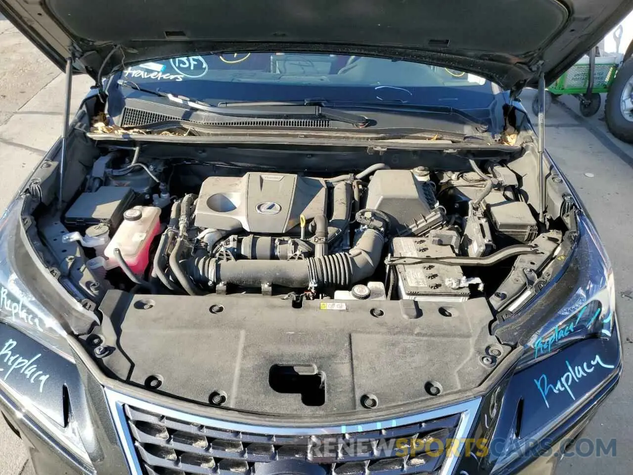 7 Photograph of a damaged car JTJGARDZXL5002013 LEXUS NX 2020