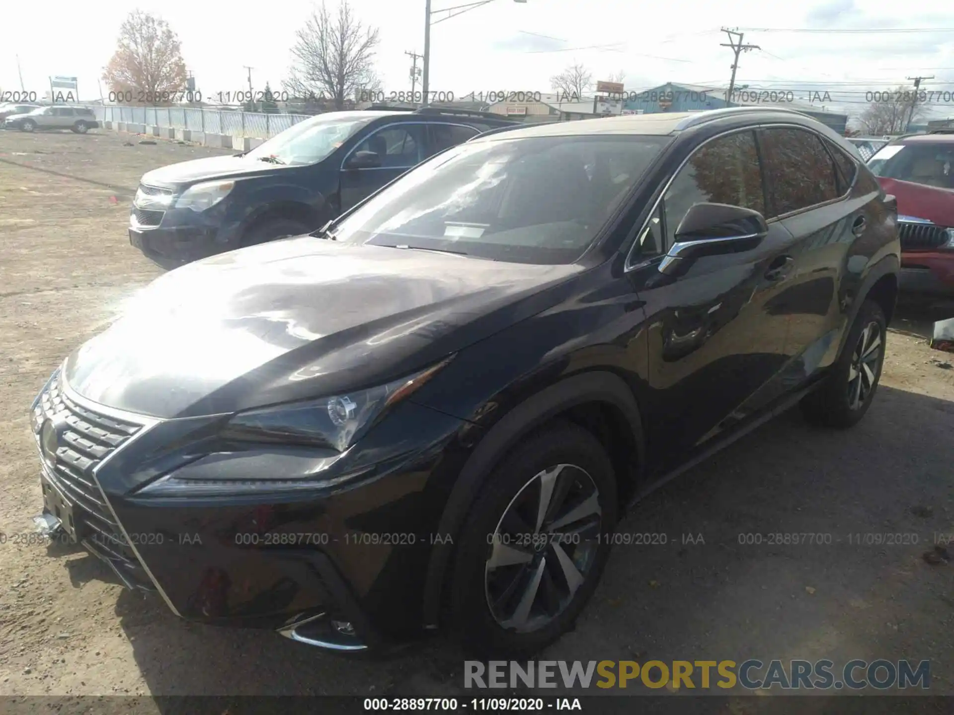 2 Photograph of a damaged car JTJGARDZXL5015554 LEXUS NX 2020