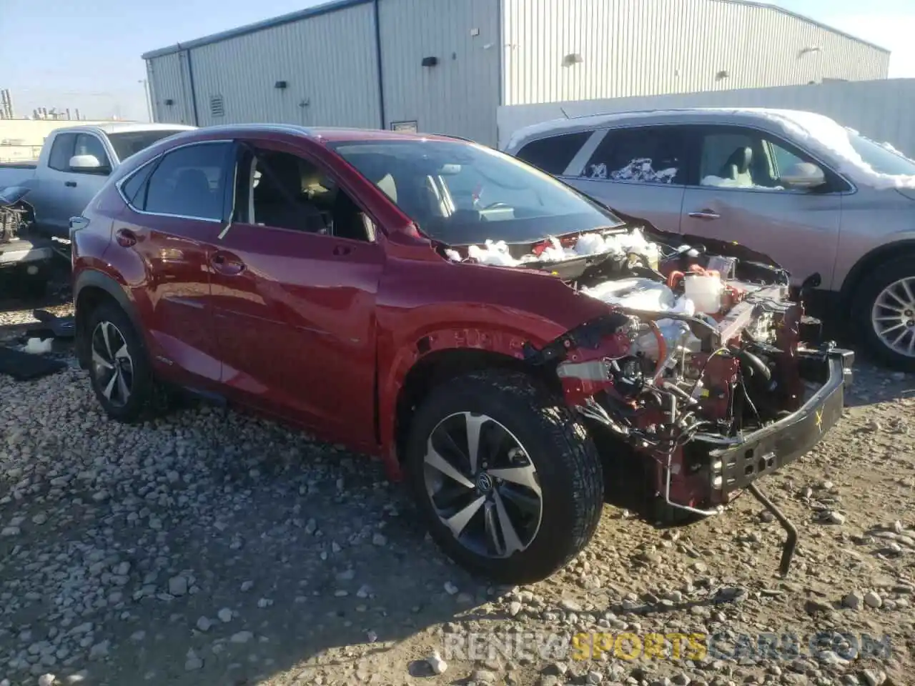 4 Photograph of a damaged car JTJGJRDZ1L5000506 LEXUS NX 2020