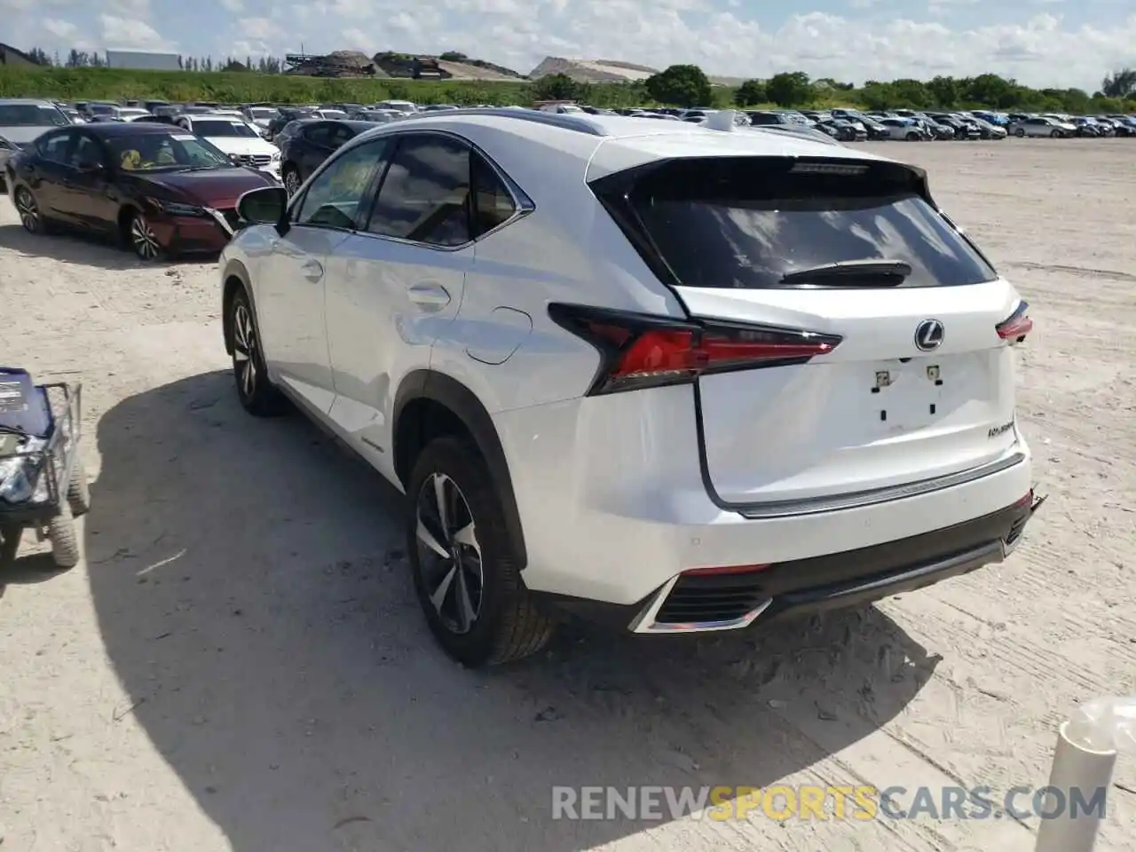 3 Photograph of a damaged car JTJGJRDZ1L5002627 LEXUS NX 2020